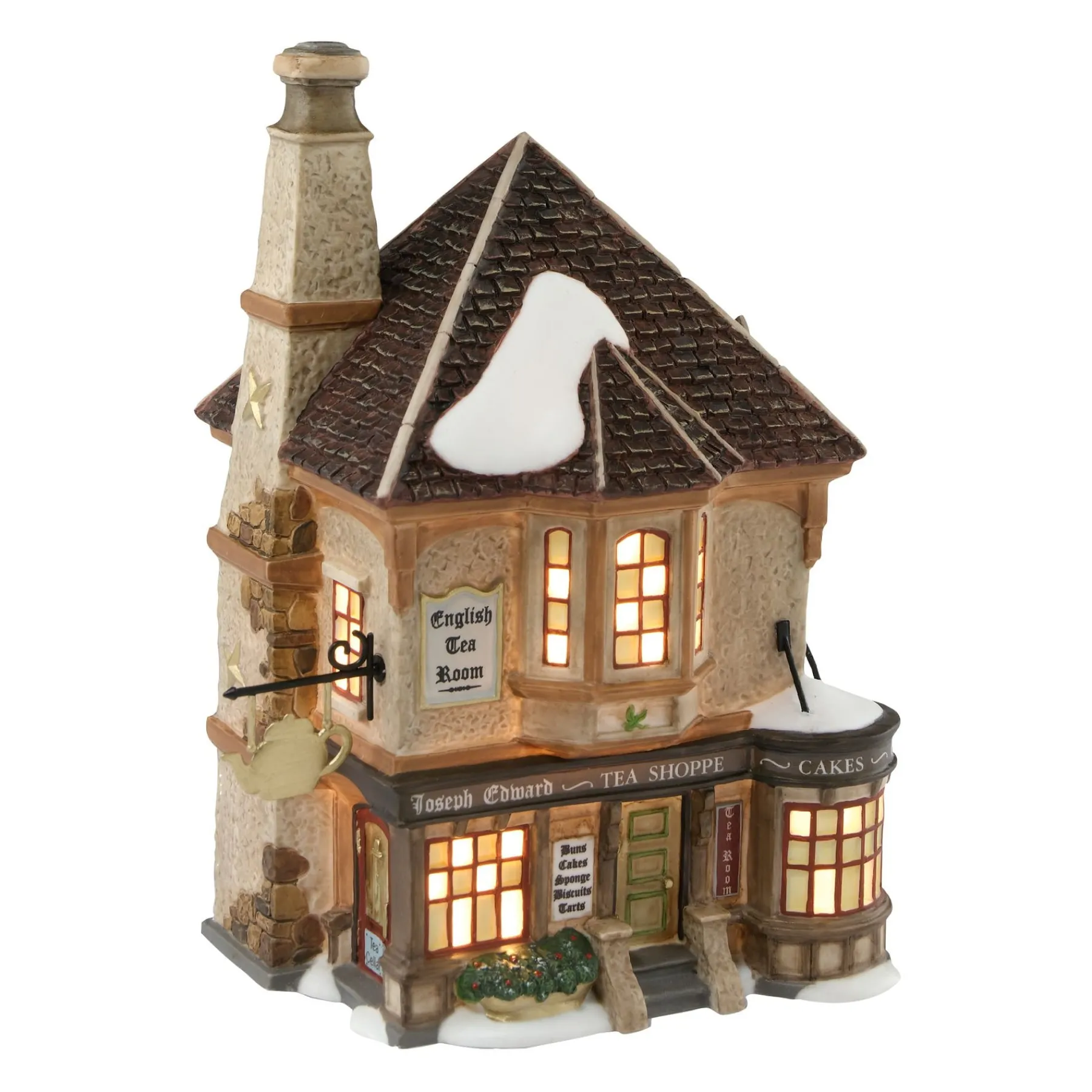 Department 56 Dickens Village Series>Joseph Edward Tea Shoppe