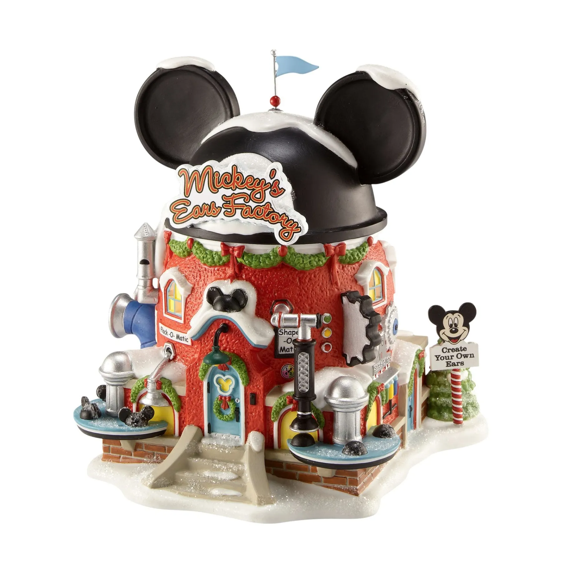 Department 56 North Pole Series>Mickey's Ears Factory