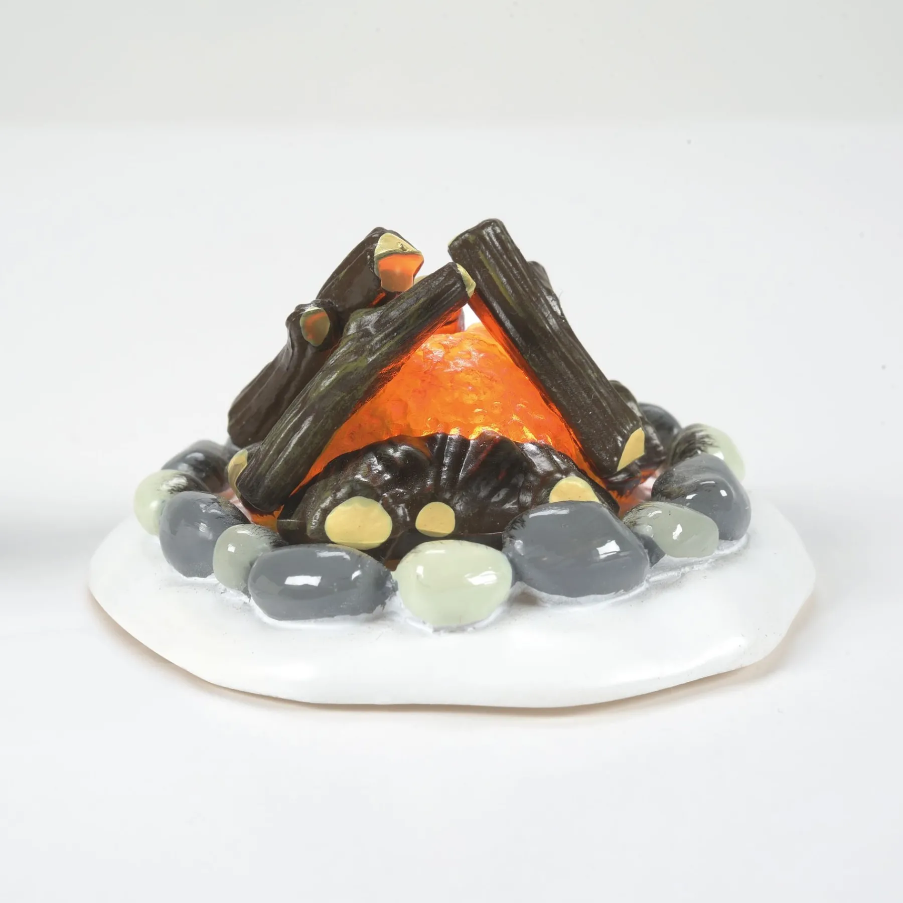 Department 56 Village Accessories>Lit Fire Pit