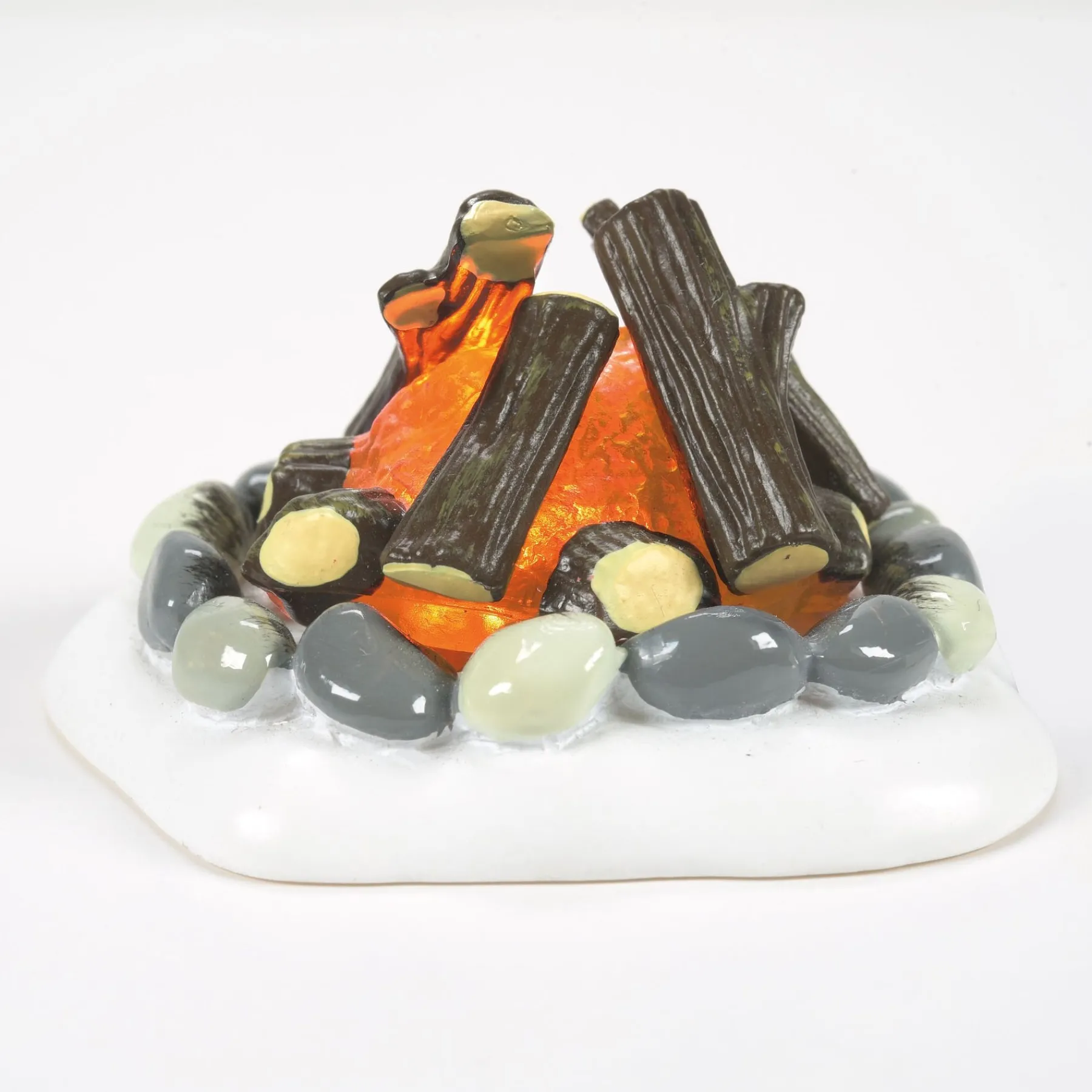 Department 56 Village Accessories>Lit Fire Pit