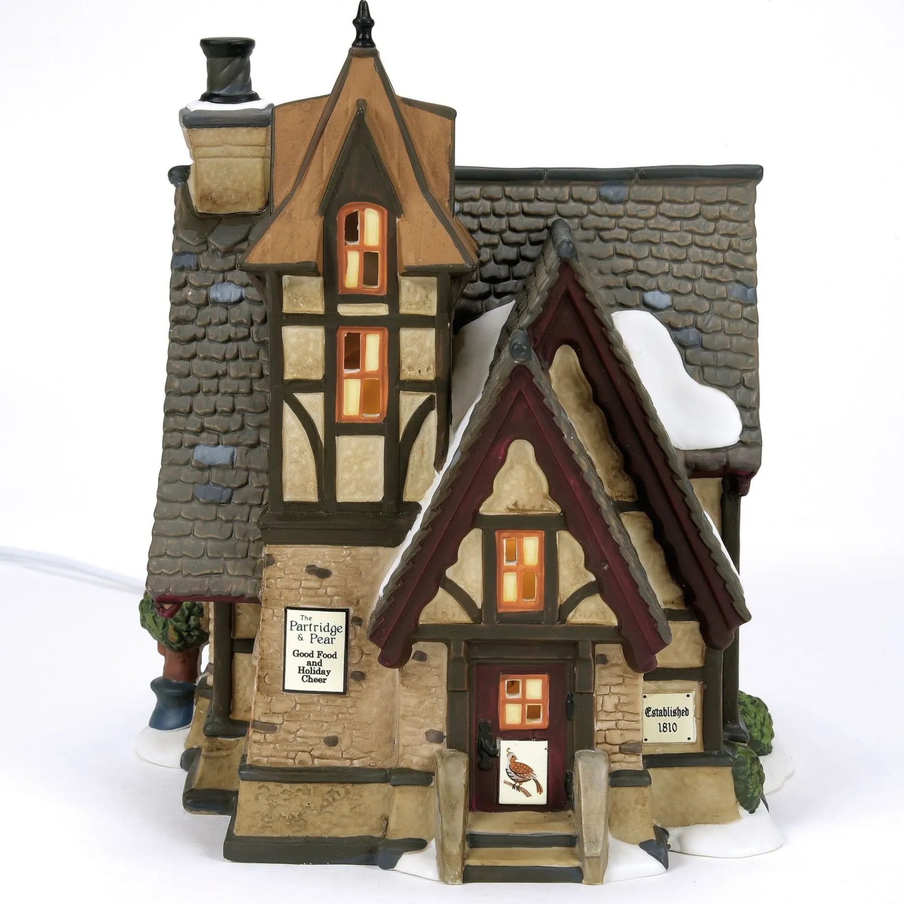 Department 56 Dickens Village Series>The Partridge & Pear