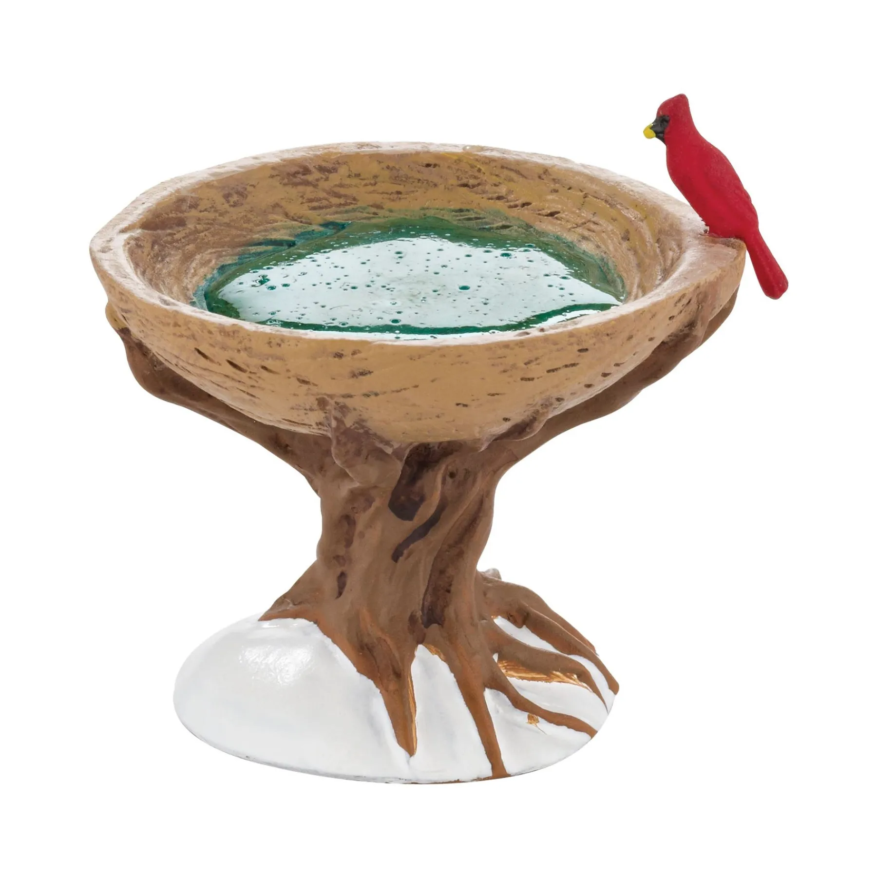 Department 56 Village Accessories>Woodland Bird Bath