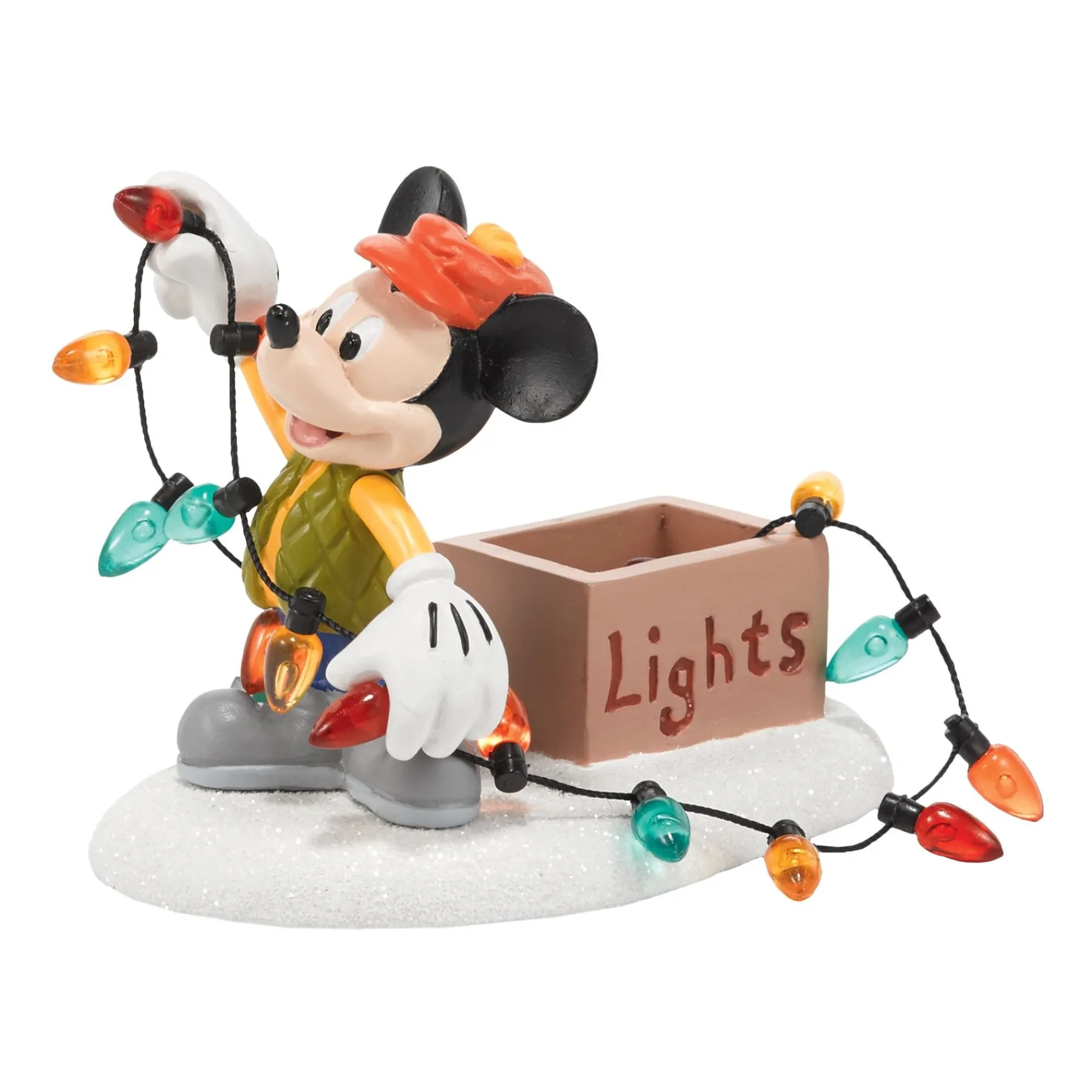 Department 56 Disney Village>Mickey Lights Up Christmas