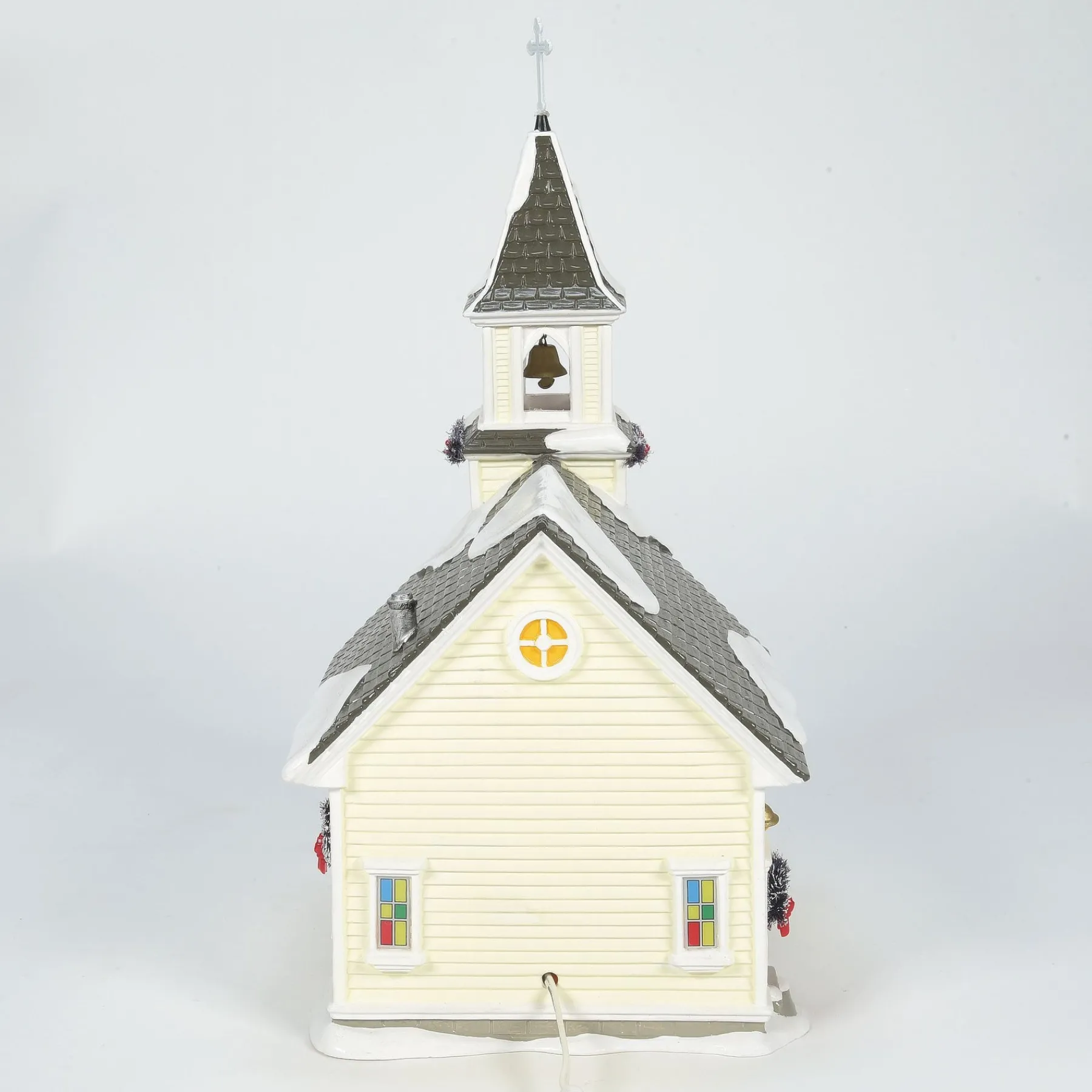 Department 56 The Original Snow Village>Holy Family Church, set of 2