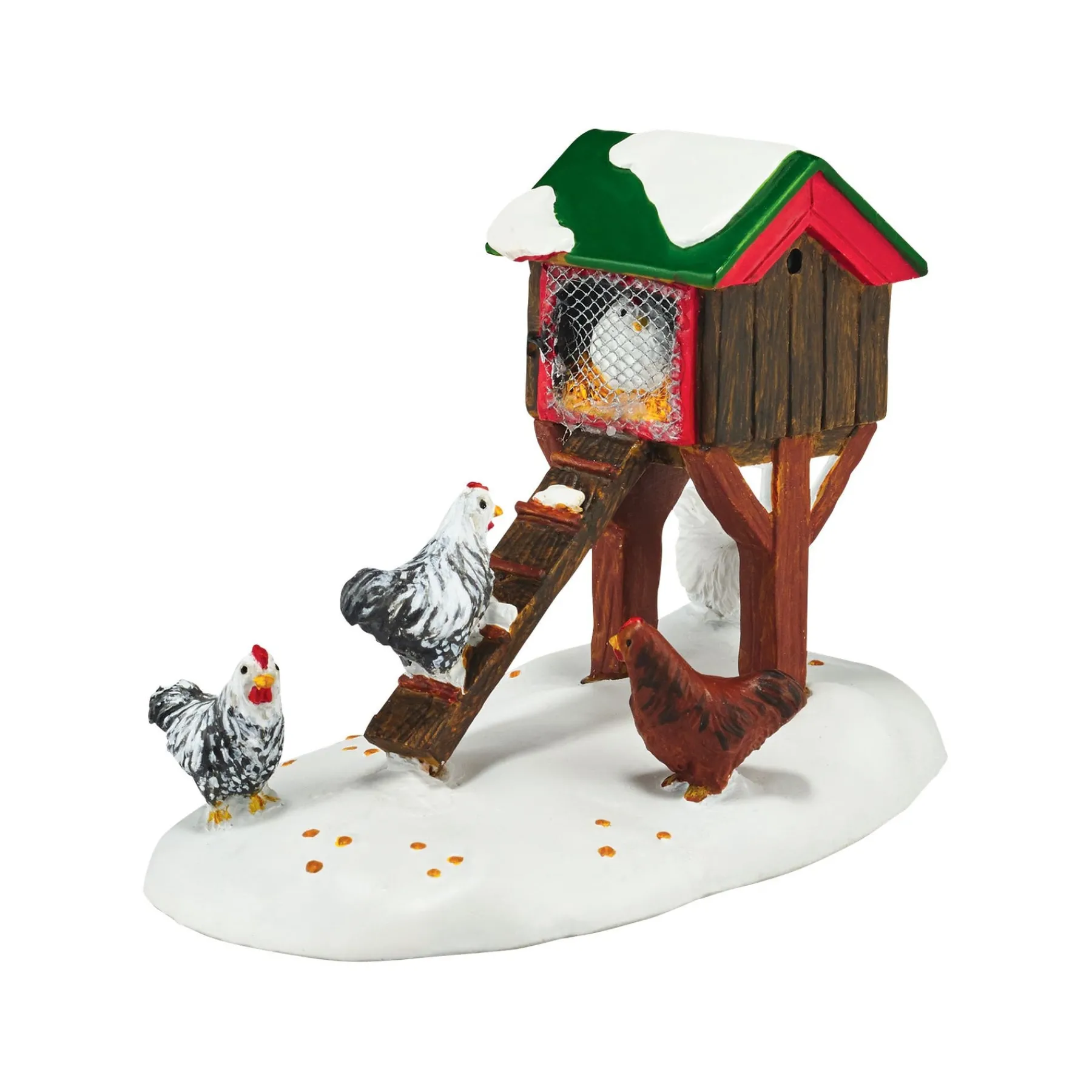 Department 56 Village Accessories>Mistletoe Farm Chicken House