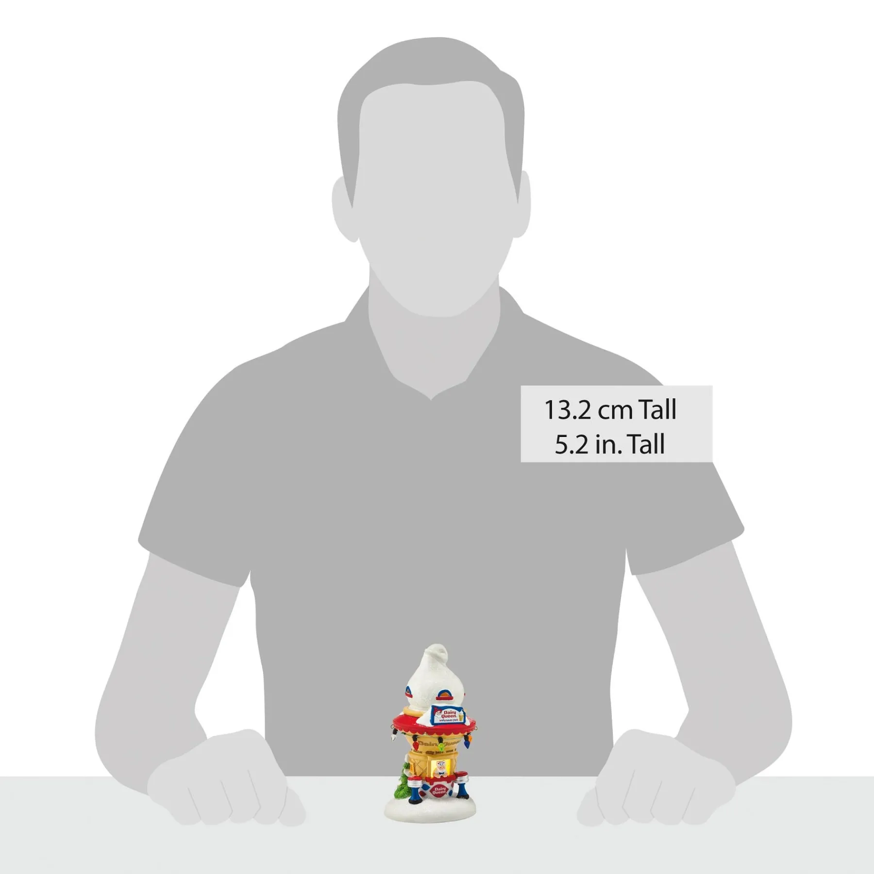 Department 56 North Pole Series>Santa's DQ Cone House