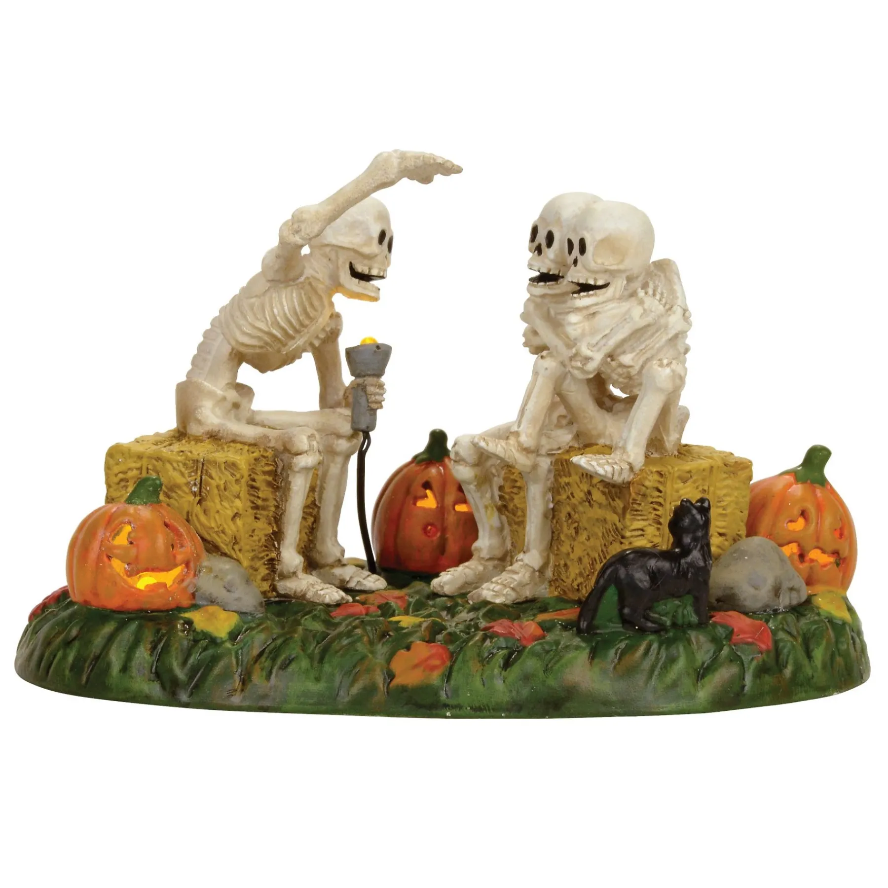 Department 56 Snow Village Halloween>Scary Skeleton Stories
