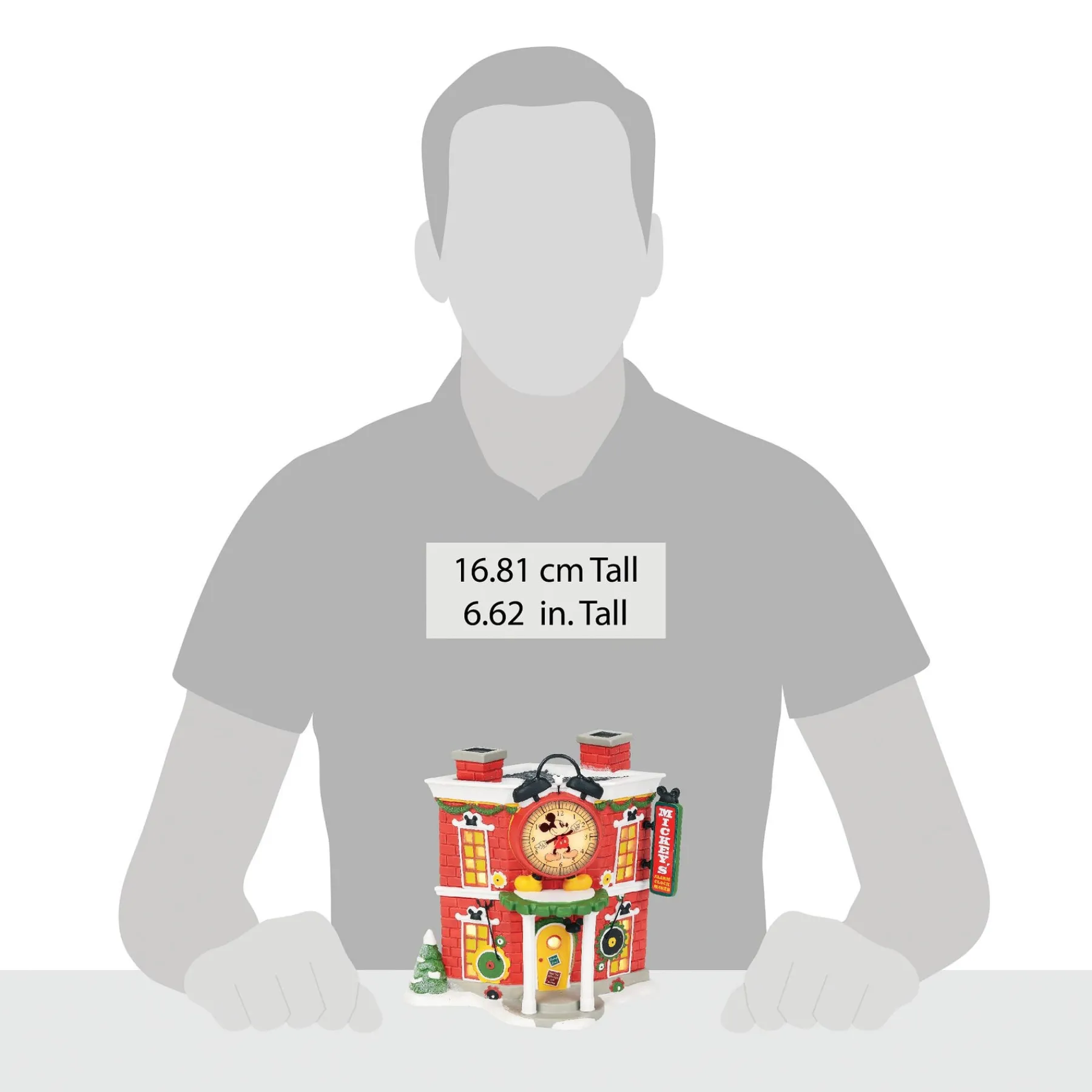 Department 56 Disney Village>Mickey's Alarm Clock Shop