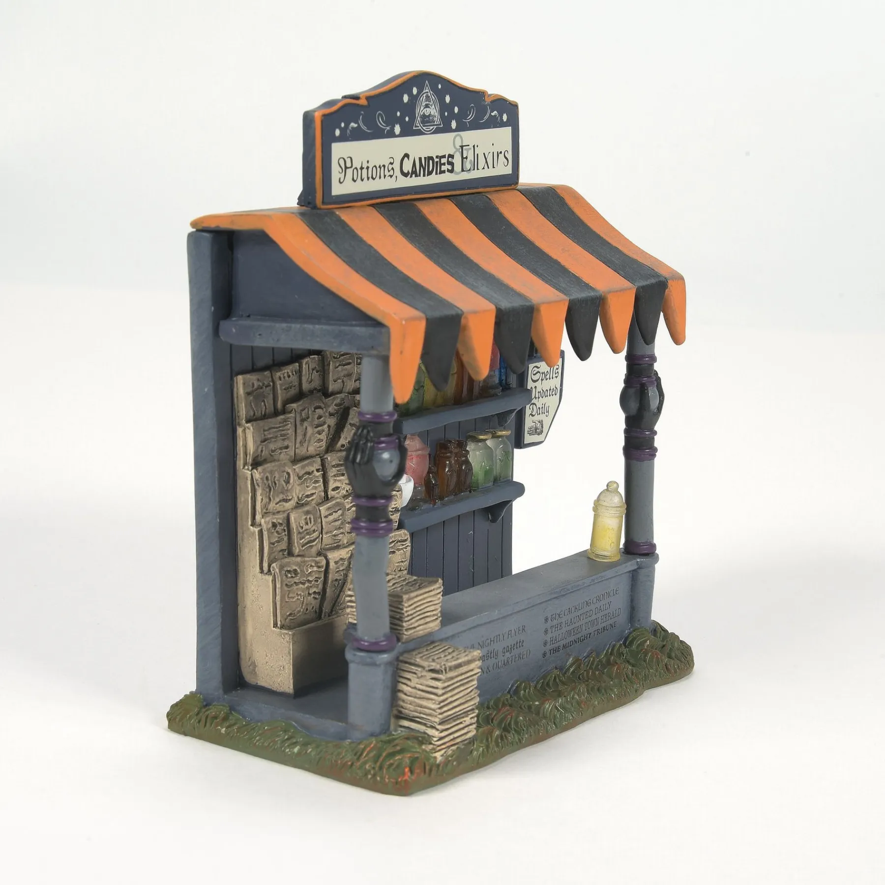 Department 56 Halloween Village Accessories>Spells & Potions Kiosk