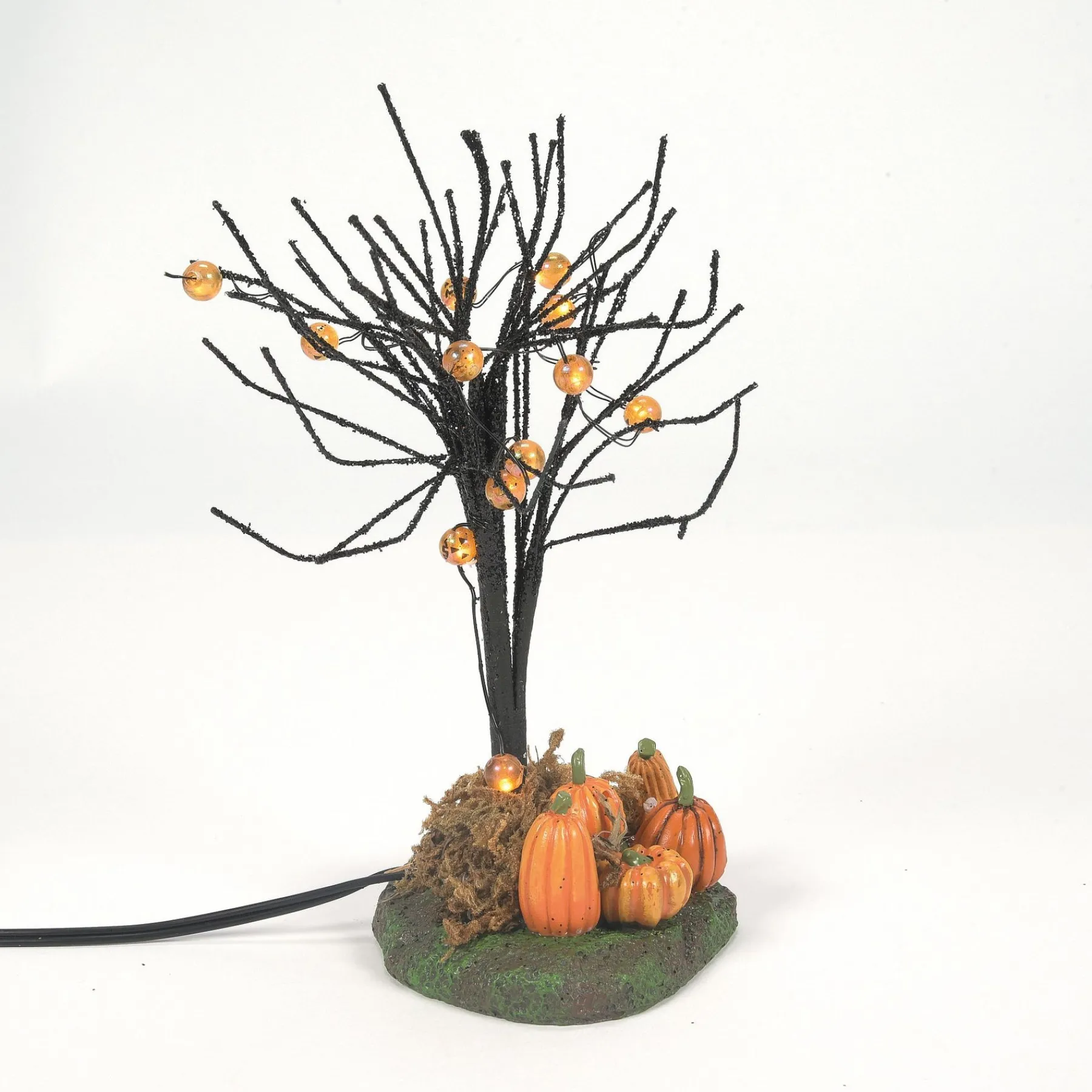 Department 56 Halloween Village Accessories>Lit Jack-O-Lantern Tree