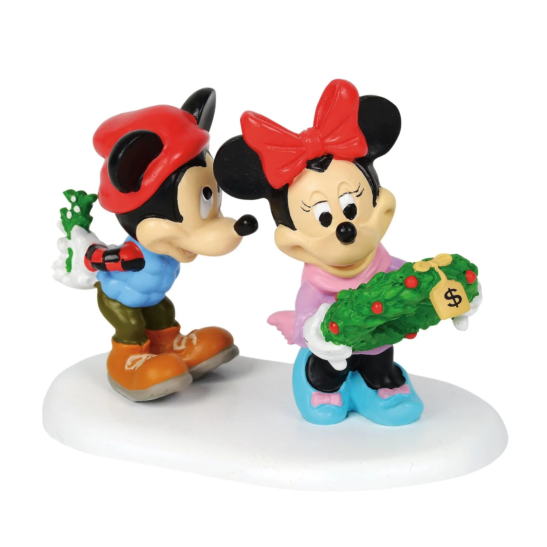 Department 56 Disney Village>Mickey's Mistletoe Surprise
