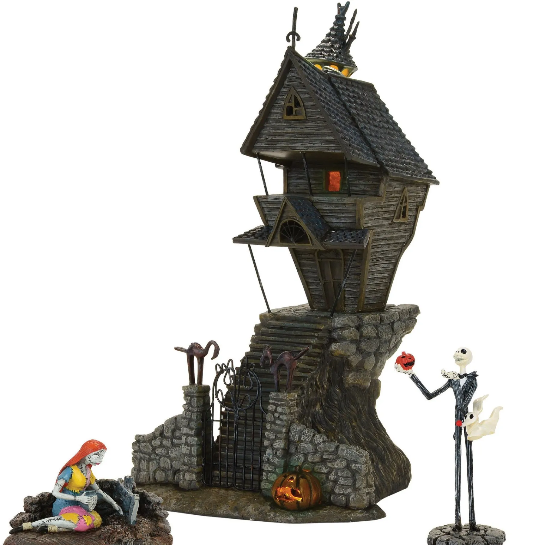 Department 56 The Nightmare Before Christmas® Village>Jack's House with Jack & Sally