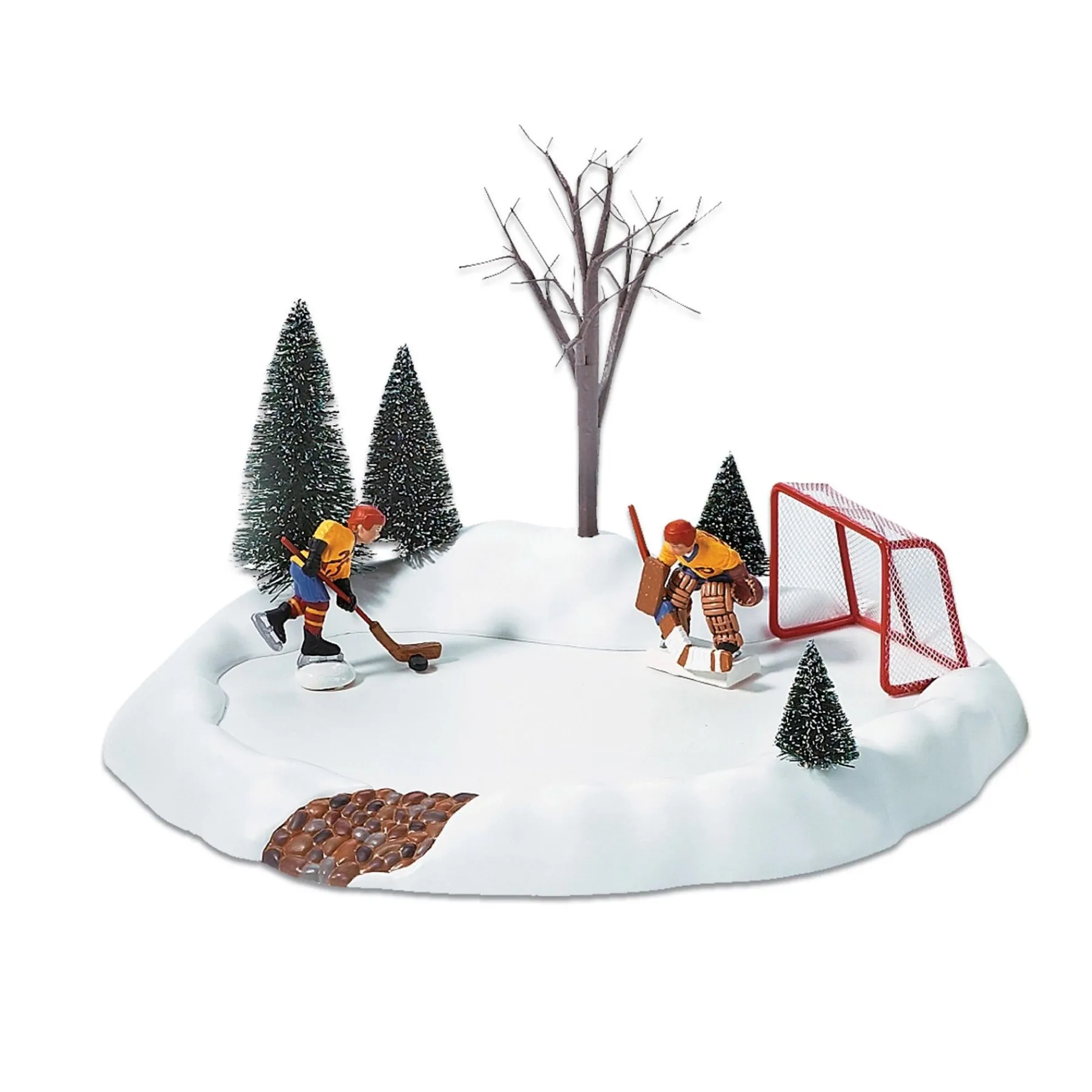 Department 56 Village Accessories>Hockey Practice Animated