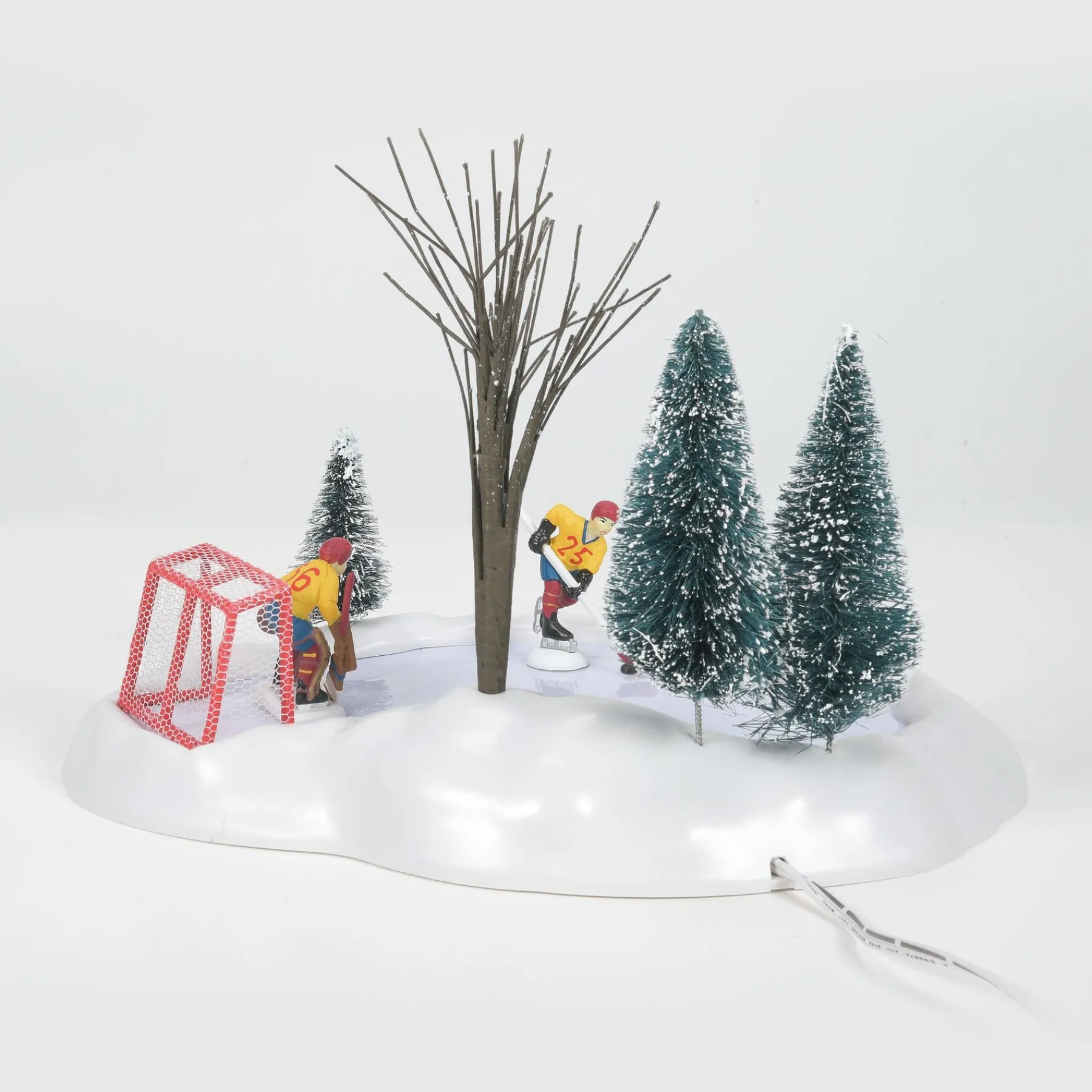 Department 56 Village Accessories>Hockey Practice Animated