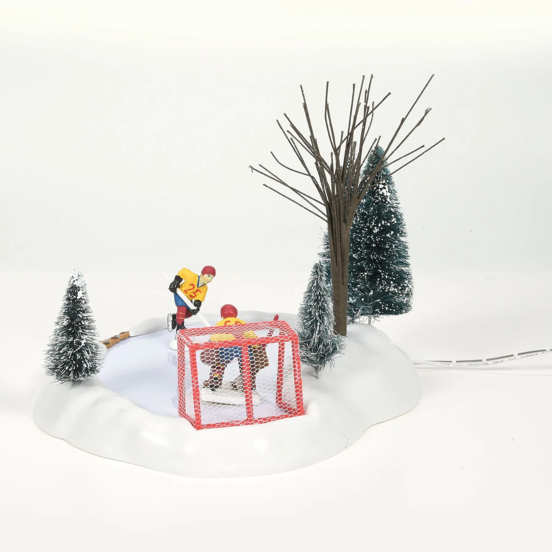 Department 56 Village Accessories>Hockey Practice Animated