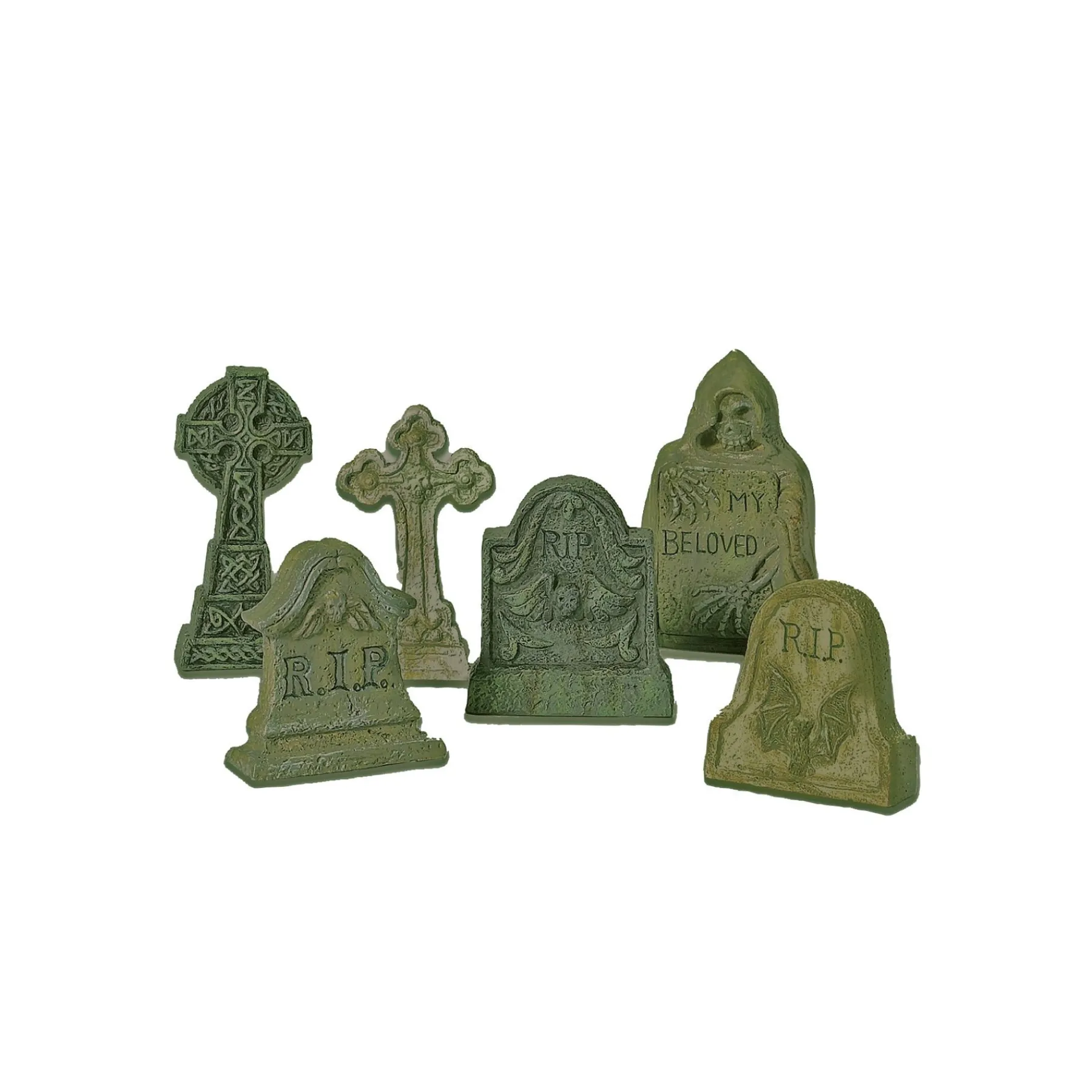 Department 56 Halloween Village Accessories>Village Tombstones