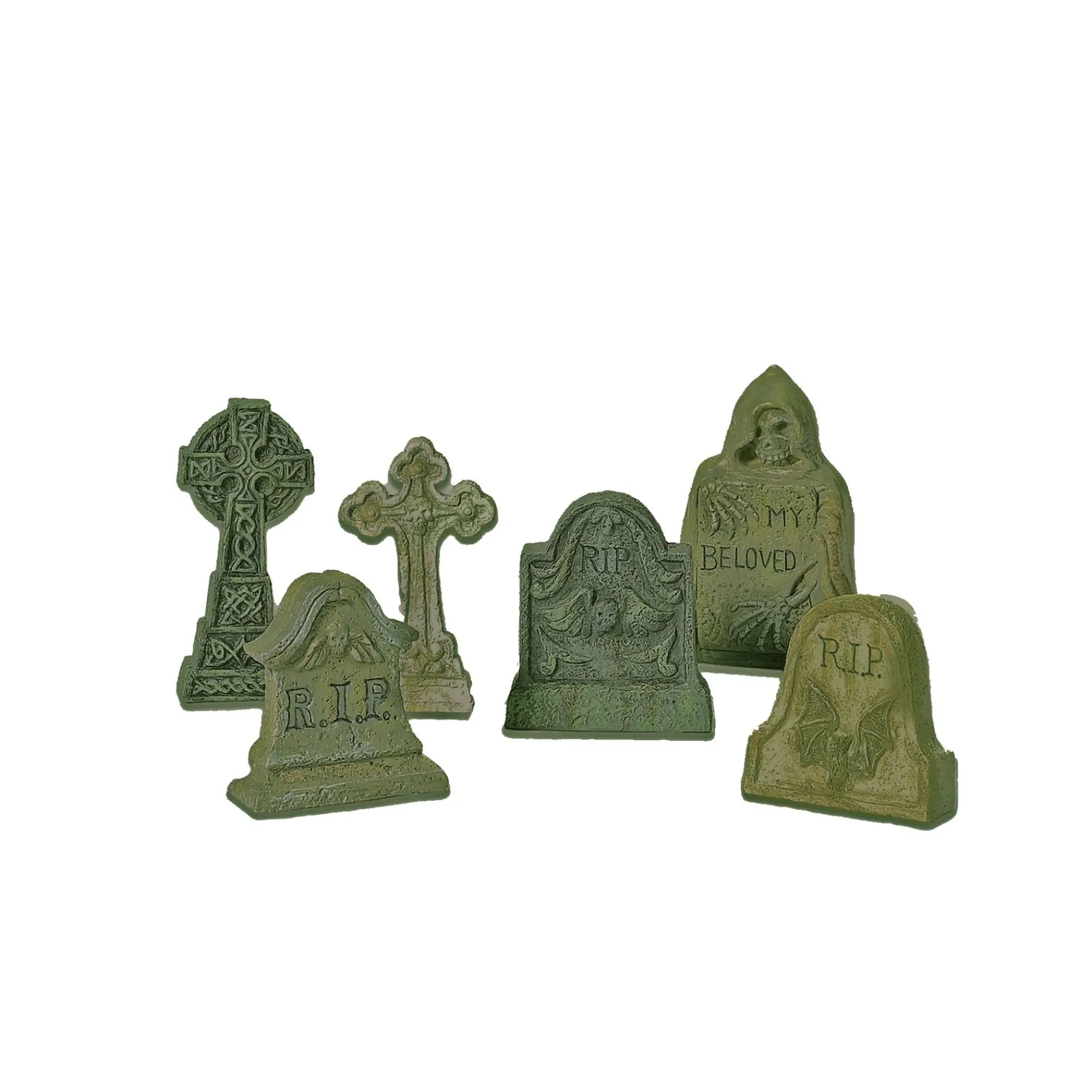 Department 56 Halloween Village Accessories>Village Tombstones