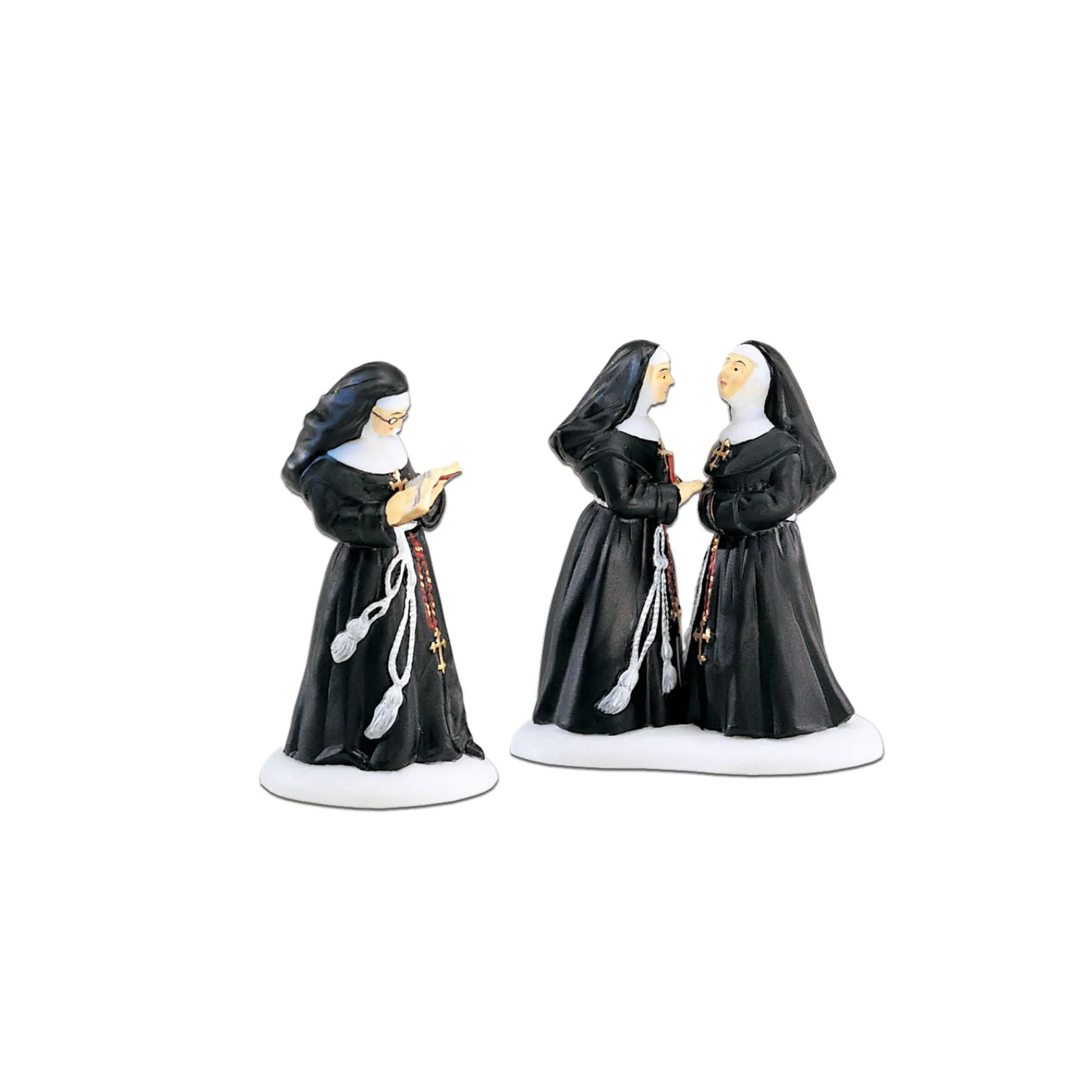 Department 56 Village Accessories>Sisters Of The Abbey Set