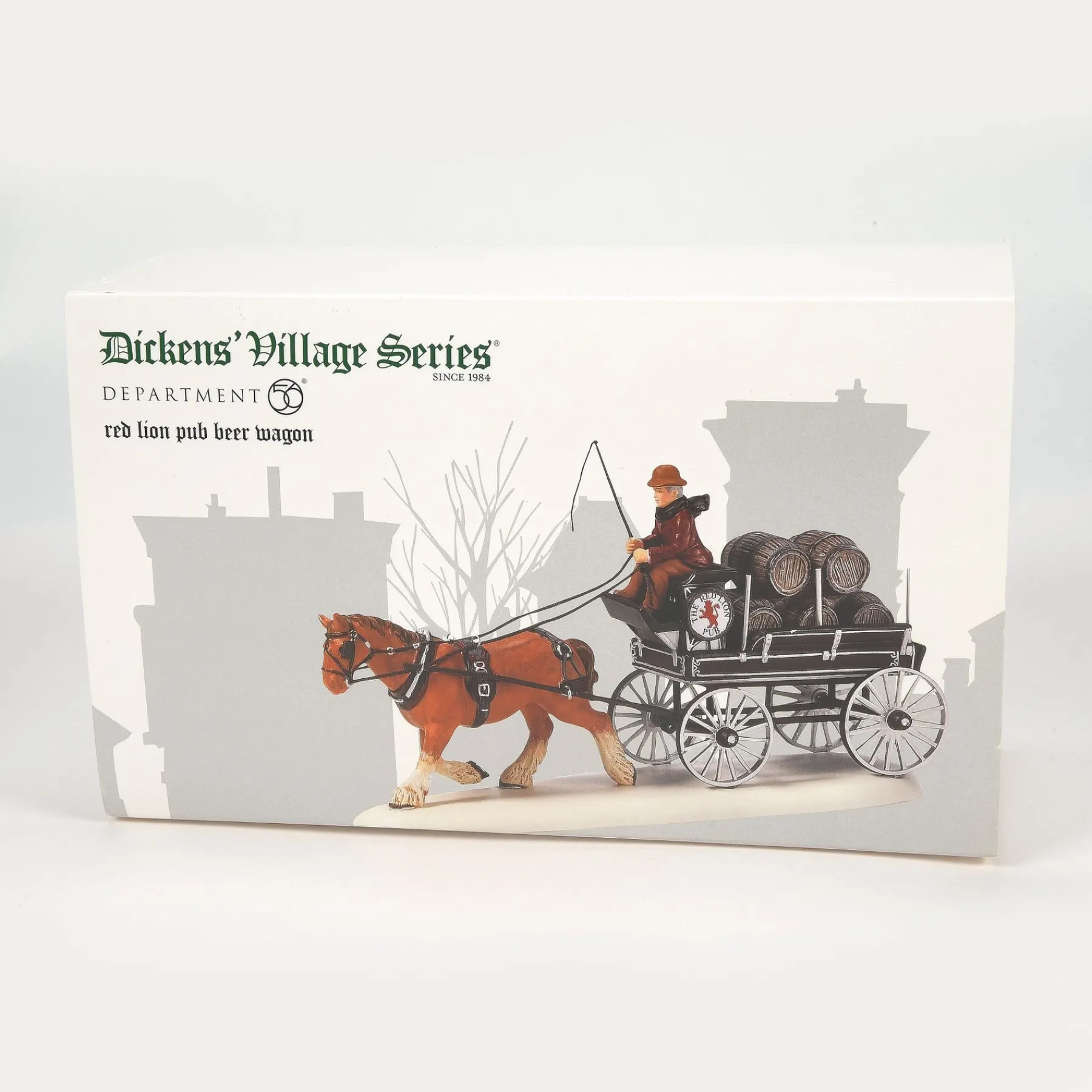 Department 56 Dickens Village Series>Red Lion Pub Beer Wagon