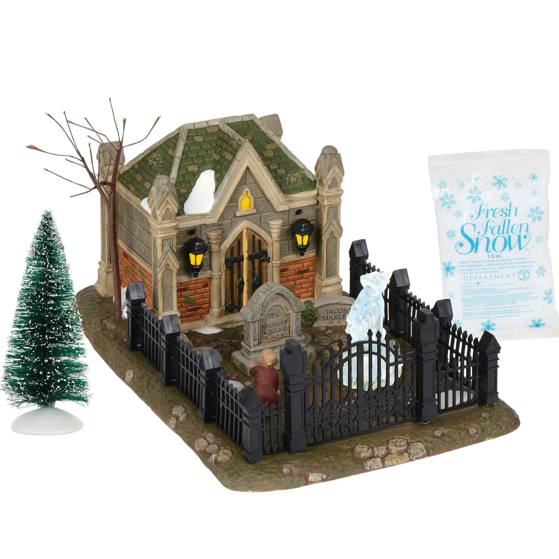 Department 56 Dickens' A Christmas Carol>Christmas Carol Cemetery
