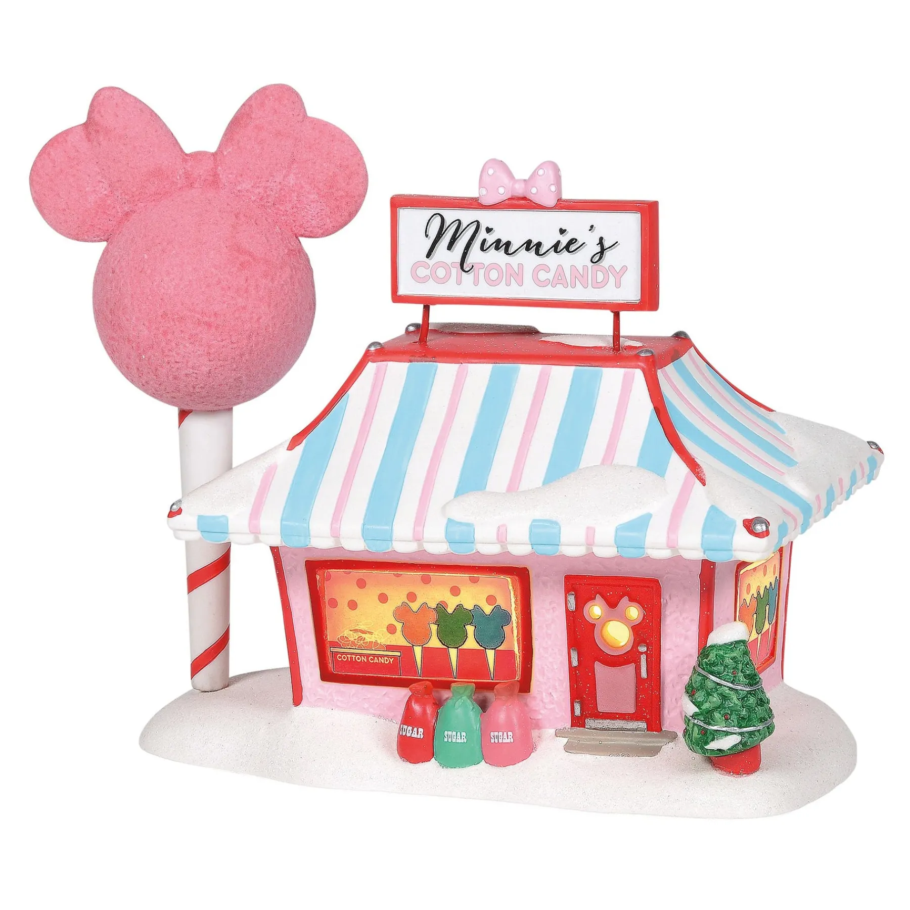 Department 56 Disney Village>Minnie's Cotton Candy Shop
