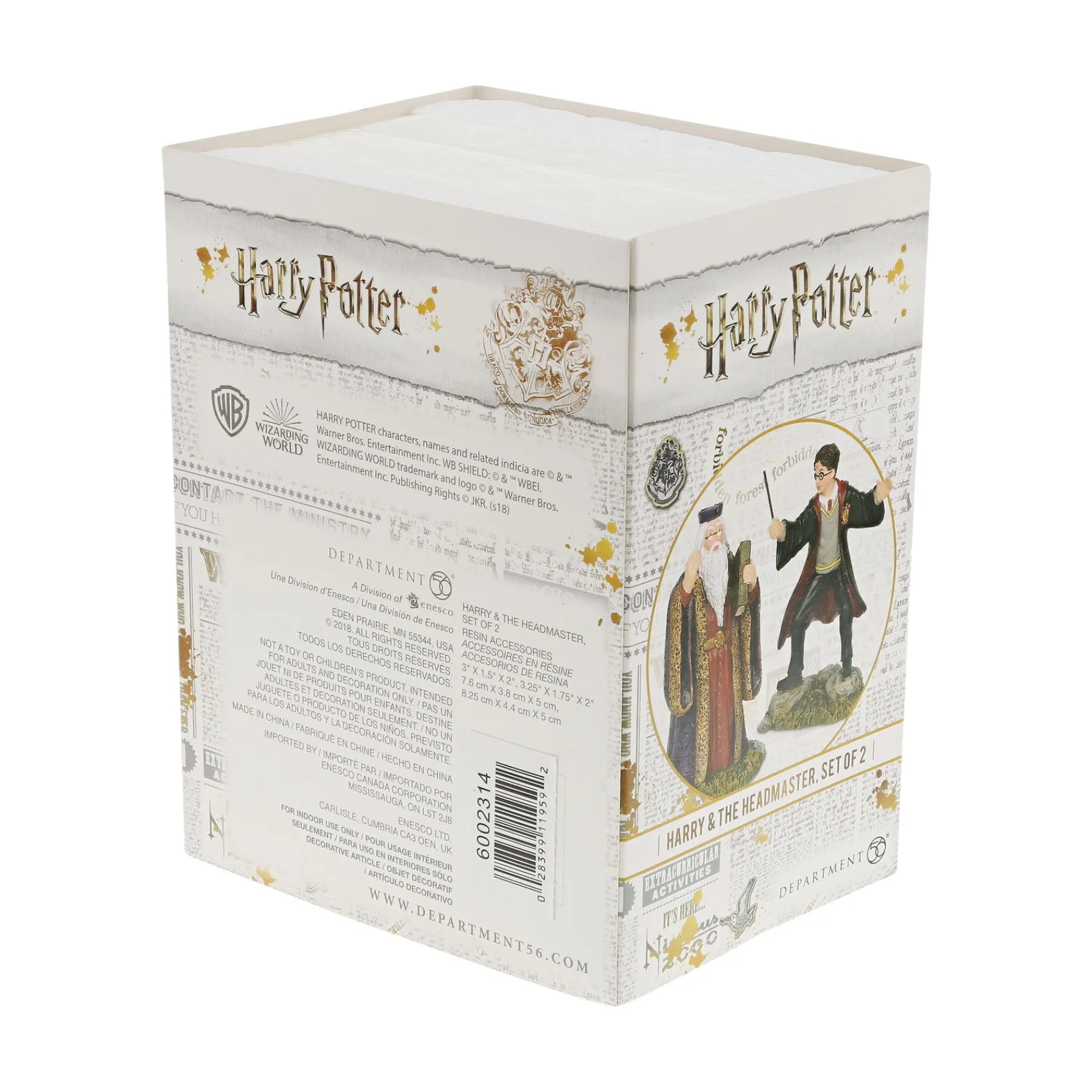 Department 56 Harry Potter™ Village>Harry And The Headmaster