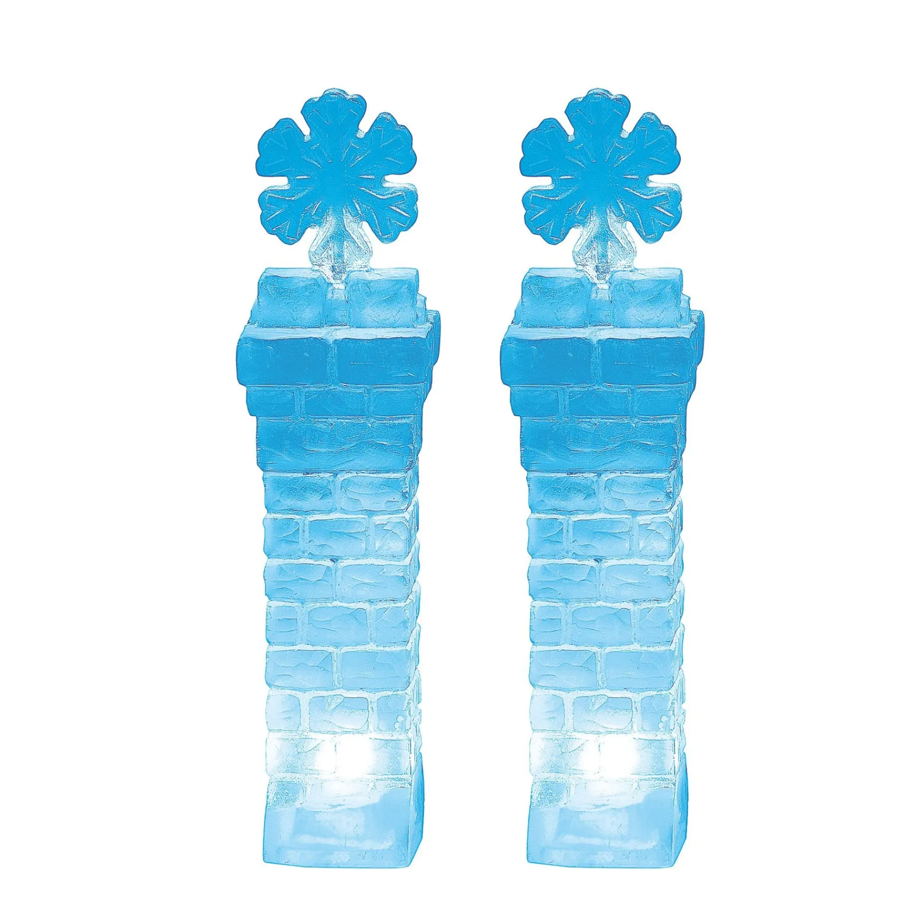 Department 56 Village Accessories>Lit Ice Castle Corners