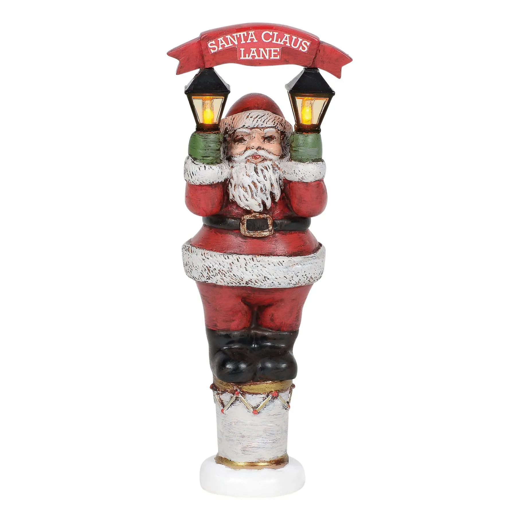 Department 56 Village Accessories>Vintage Santa Street Light