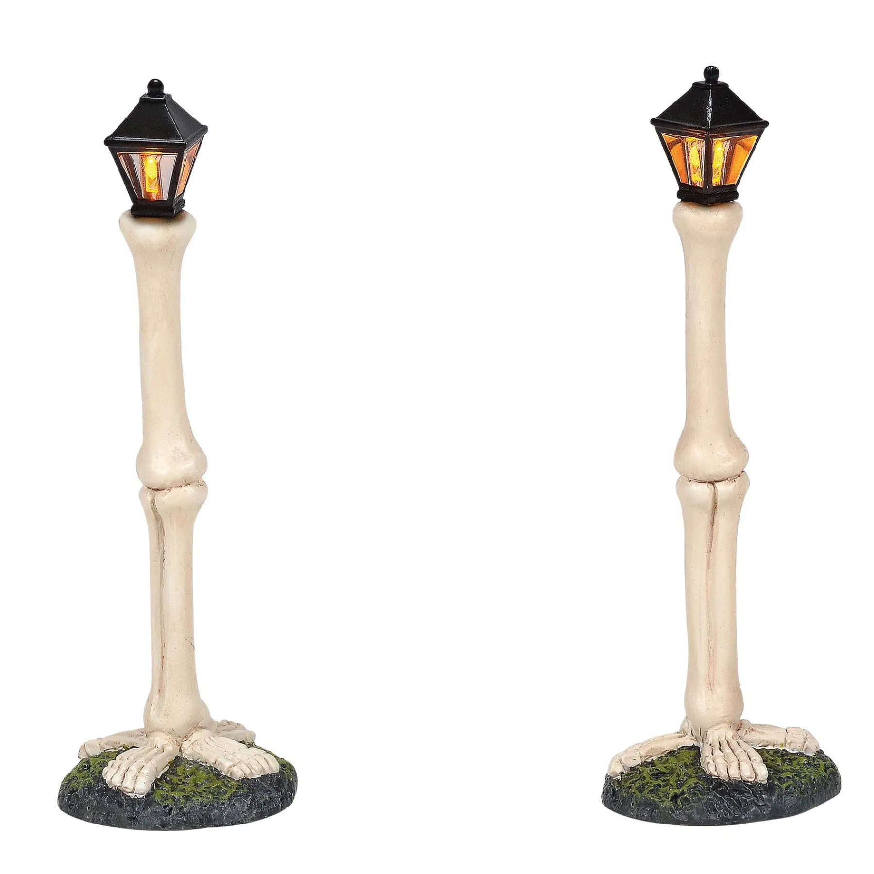 Department 56 Halloween Village Accessories>Femur Bone Street Lights
