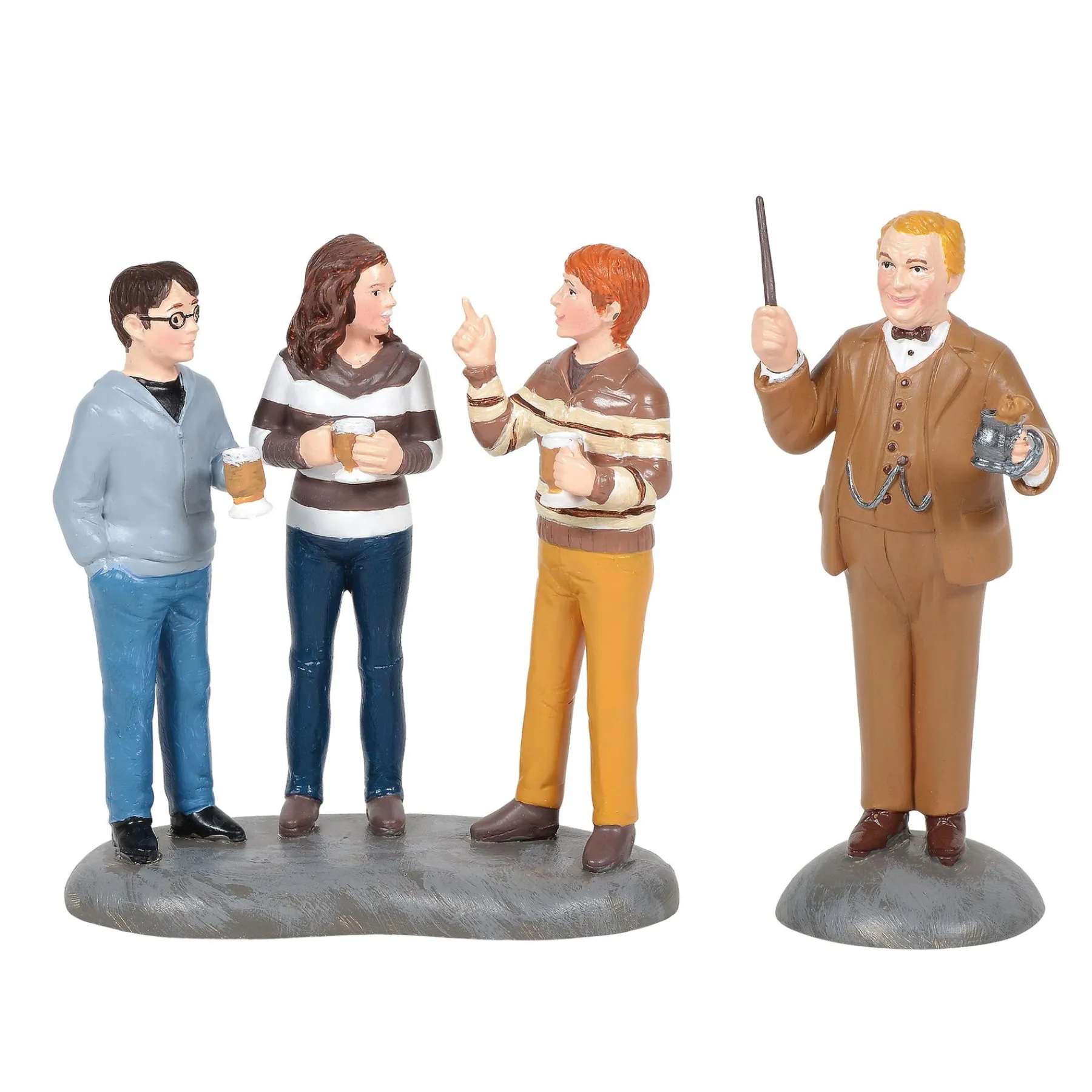 Department 56 Harry Potter™ Village>Professor Slughorn & the Trio