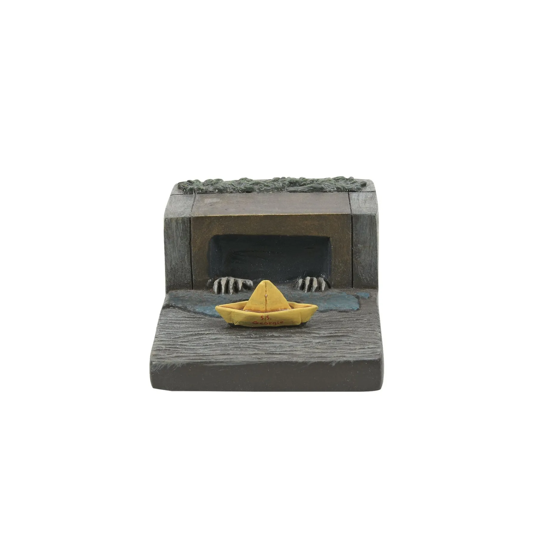 Department 56 Snow Village Halloween>IT & The S.S. Georgie Set of 2