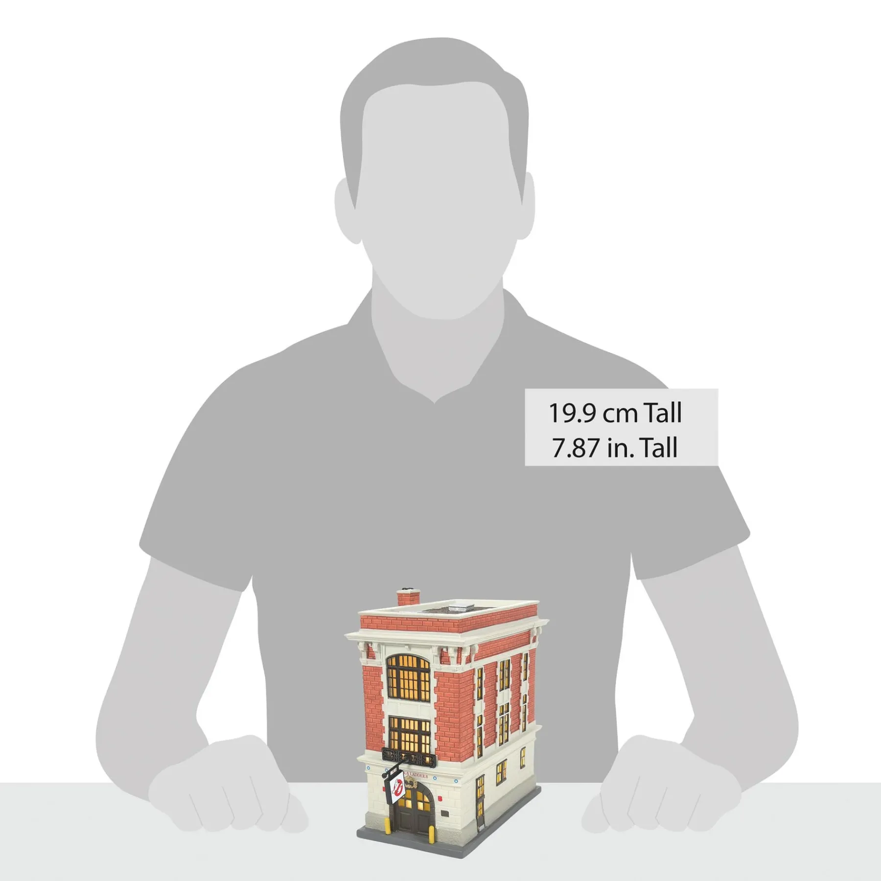 Department 56 Hot Properties Village>Ghostbusters Firehouse