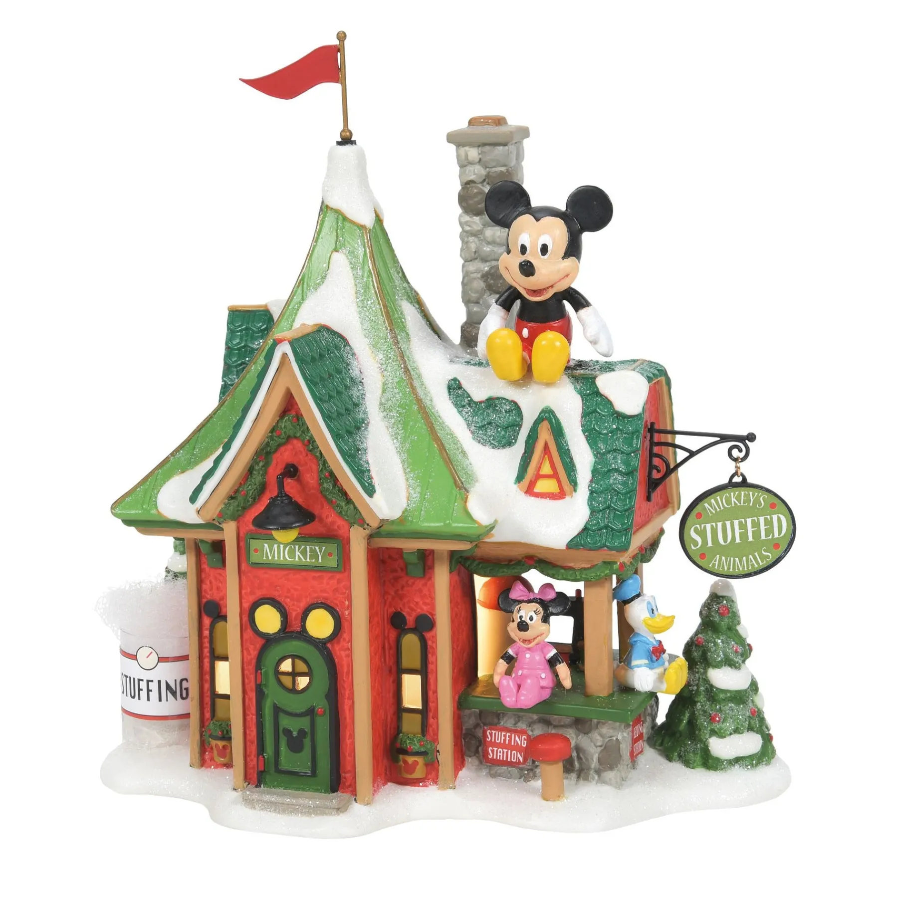 Department 56 North Pole Series>Mickey's Stuffed Animals