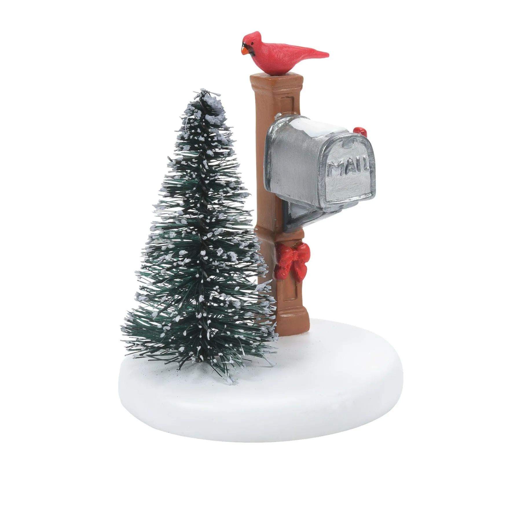 Department 56 Village Accessories>Cardinal Christmas Mailbox