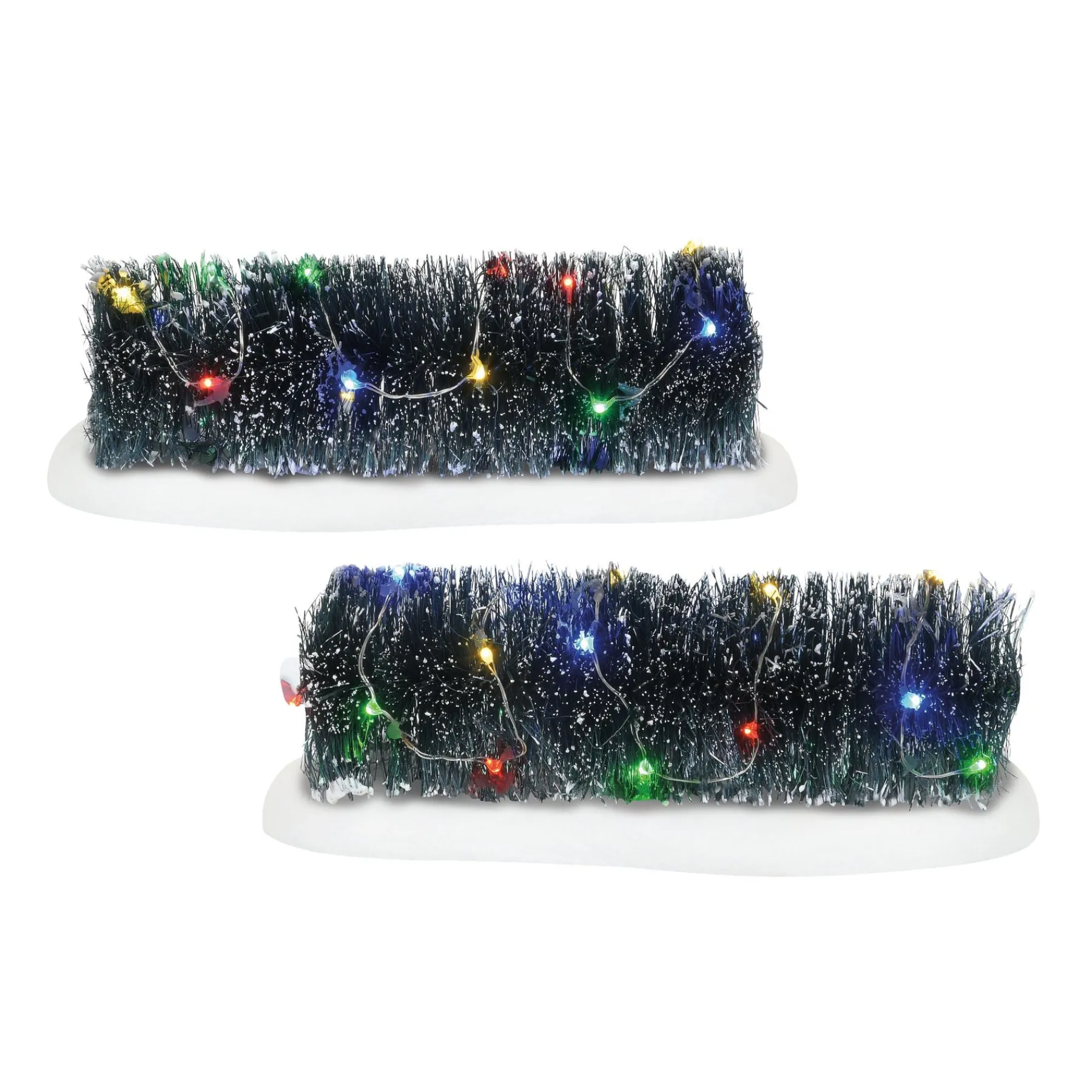 Department 56 Village Accessories>LIT Frosted Hedges