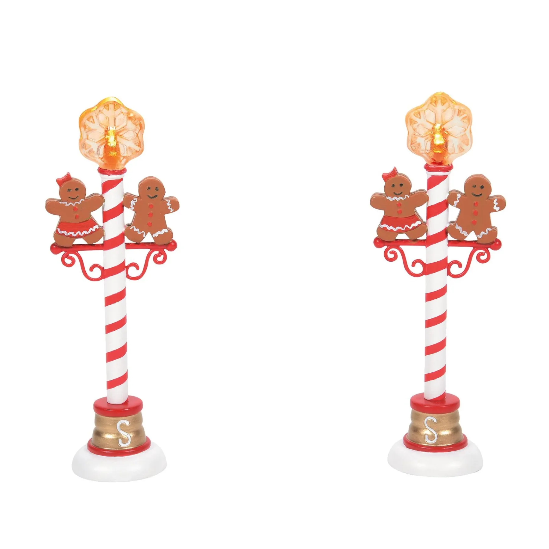 Department 56 Village Accessories>Gingerbread Street Lights