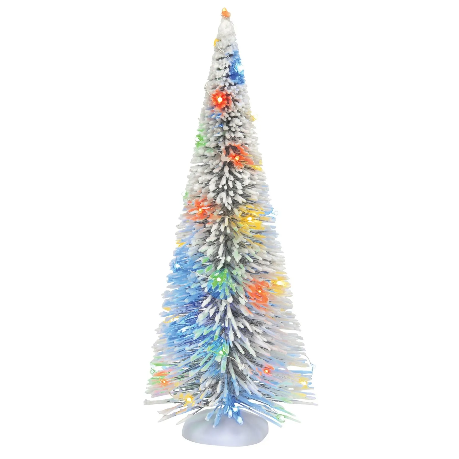 Department 56 Village Accessories>LIT Frosted White Sisal Tree