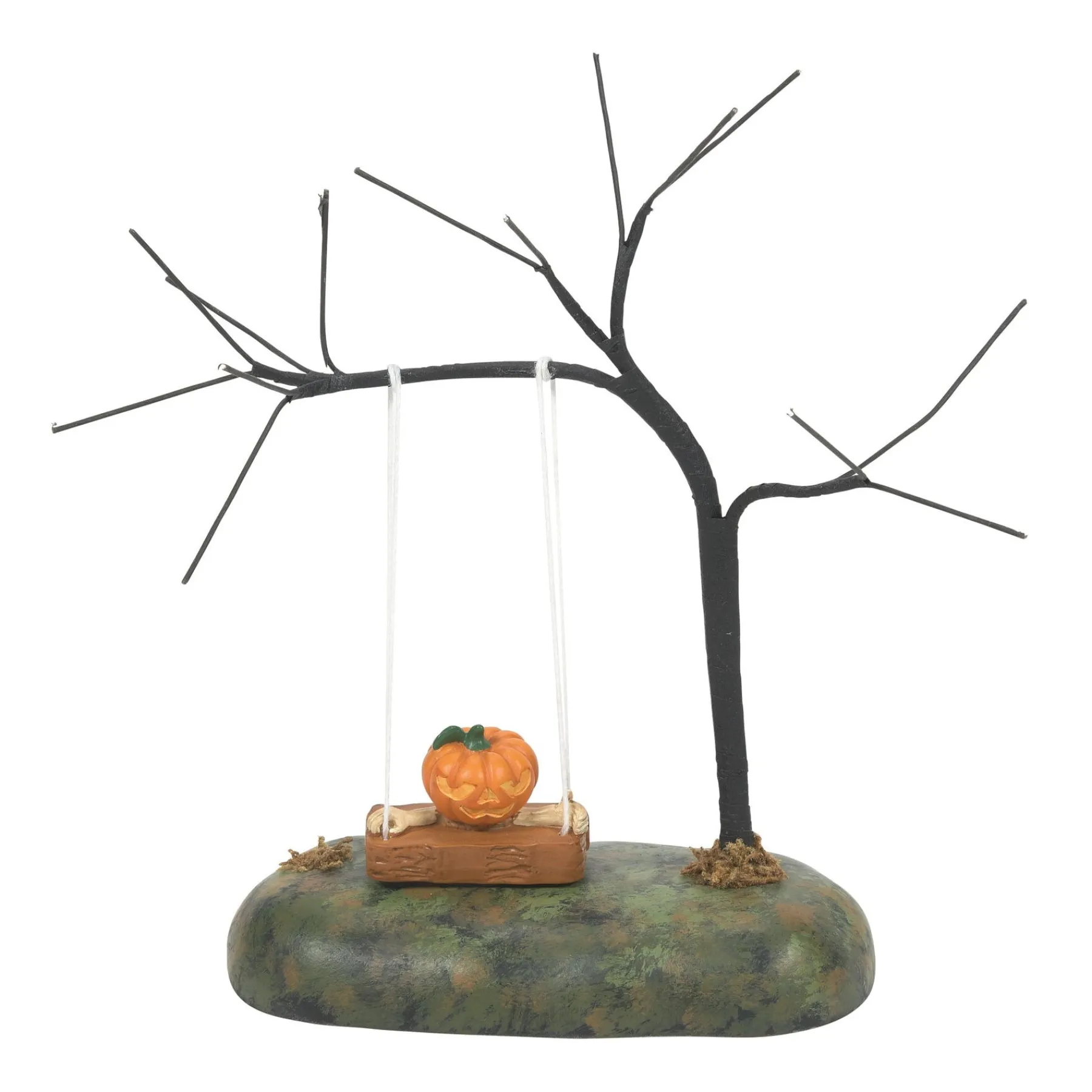 Department 56 Halloween Village Accessories>Swinging Scary Gourd