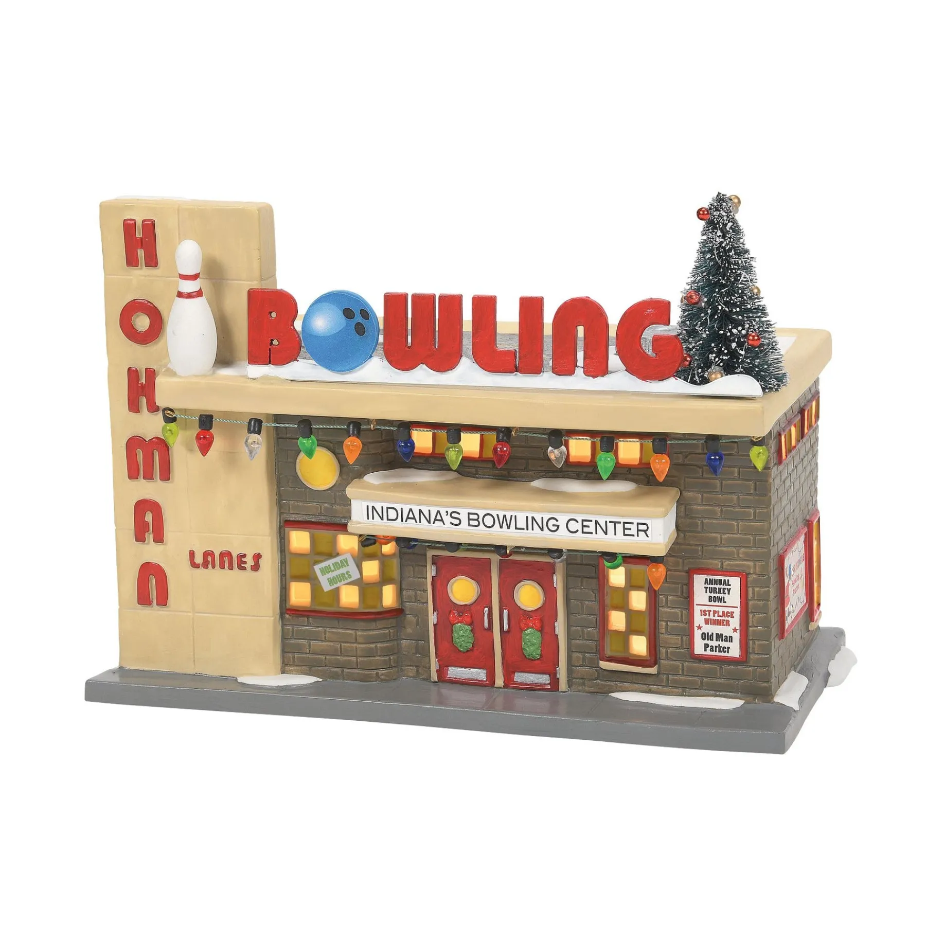 Department 56 A Christmas Story™ Village>Hohman Lanes Bowling