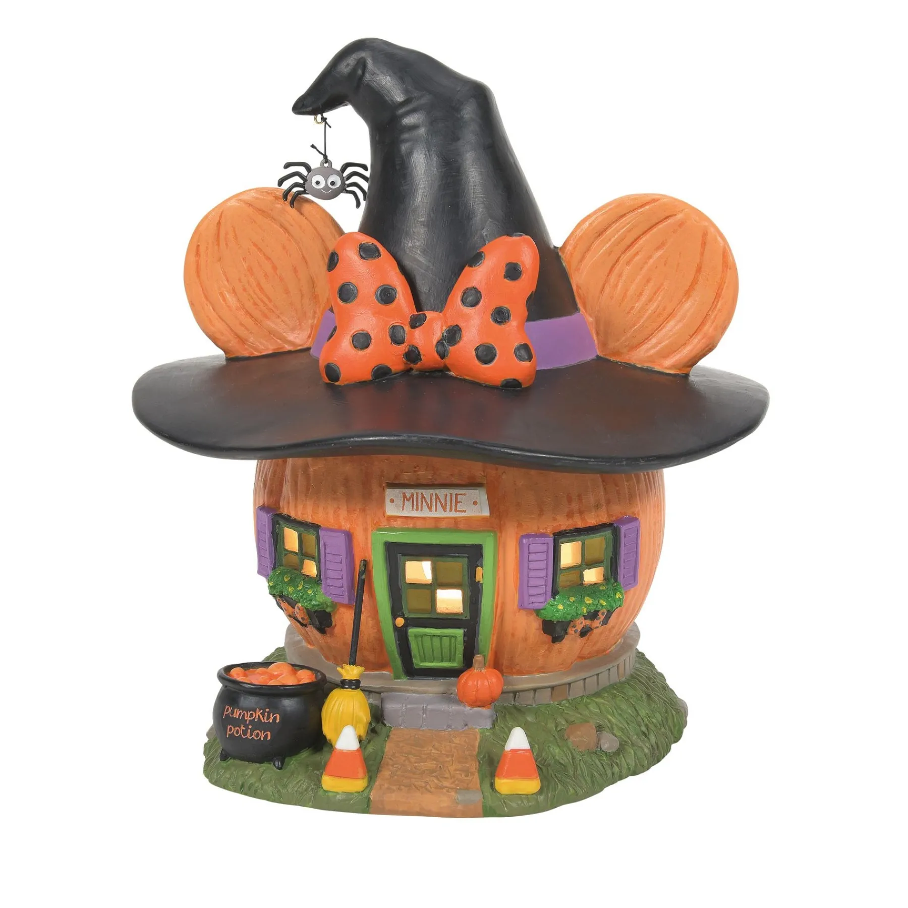 Department 56 Disney Village>Minnie's Pumpkintown House