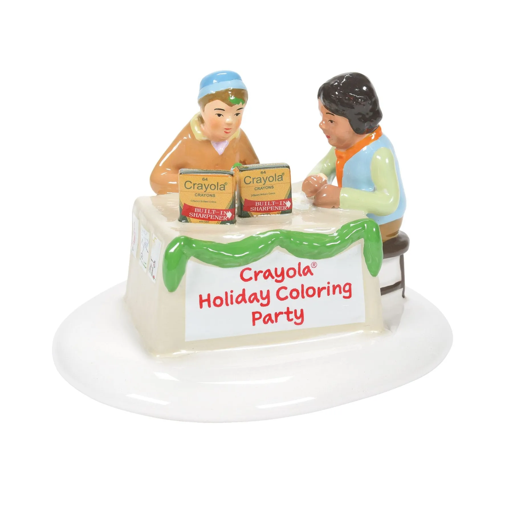 Department 56 The Original Snow Village>Crayola Holiday Coloring Party