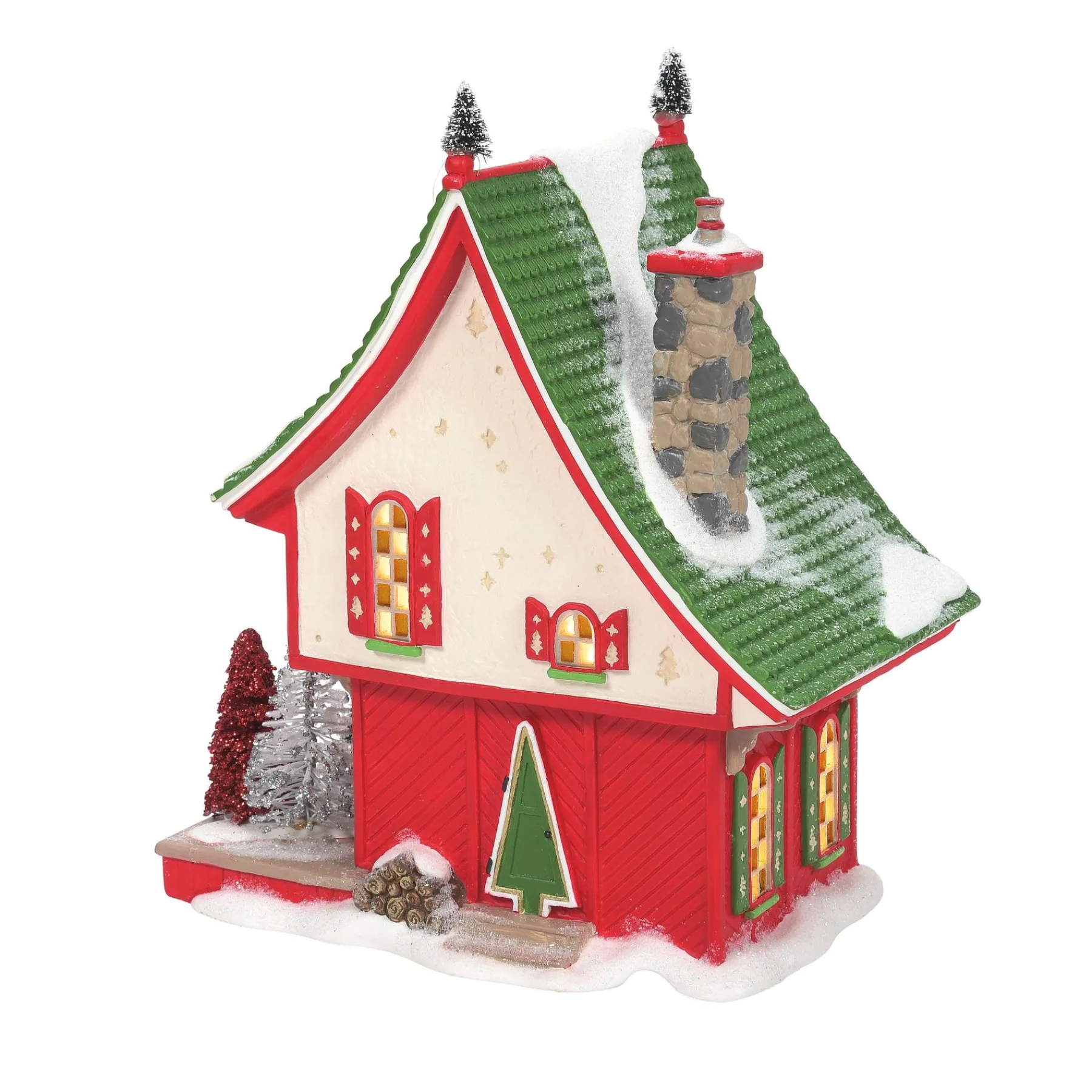Department 56 North Pole Series>North Pole Sisal Tree Factory