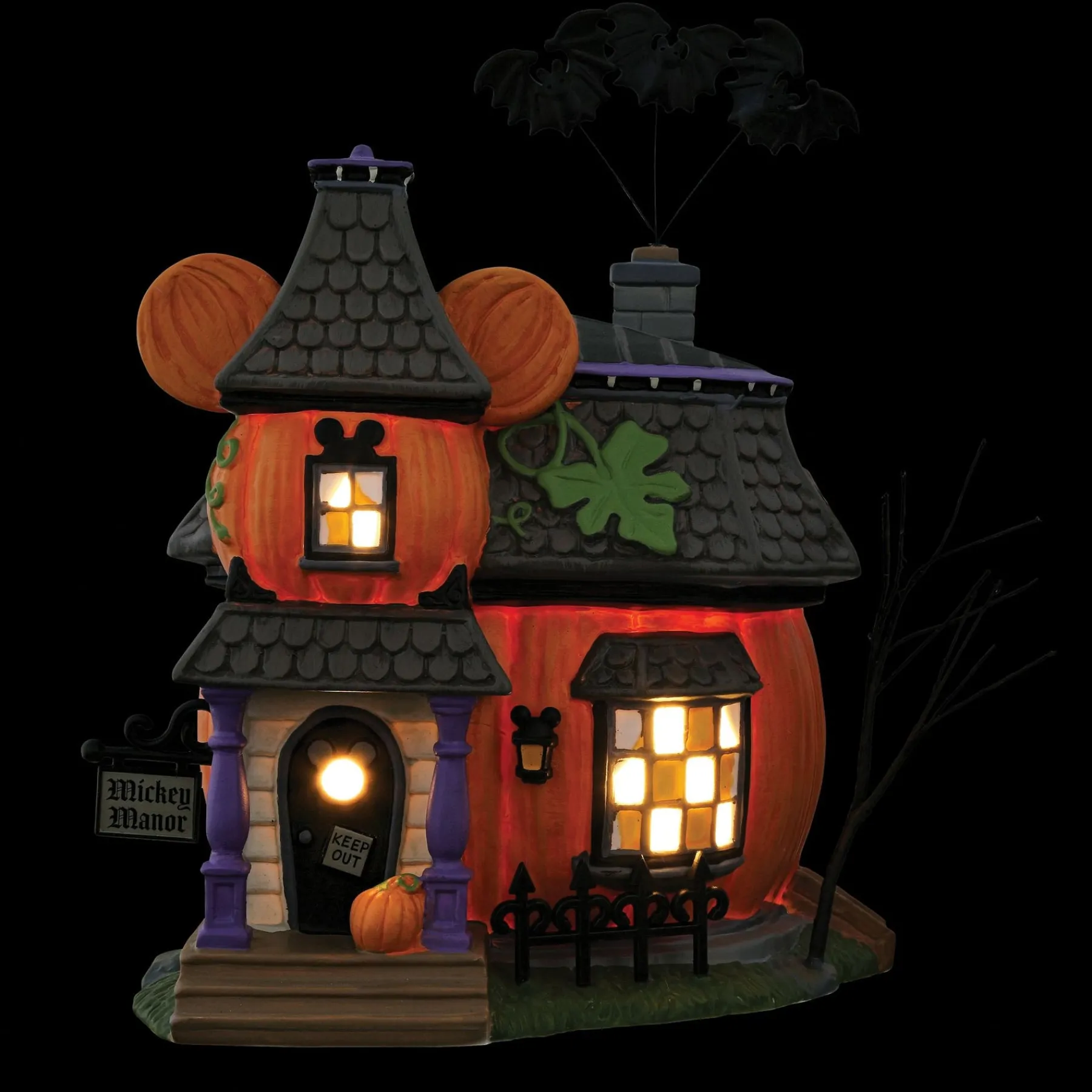 Department 56 Disney Village>Mickey's Haunted Manor