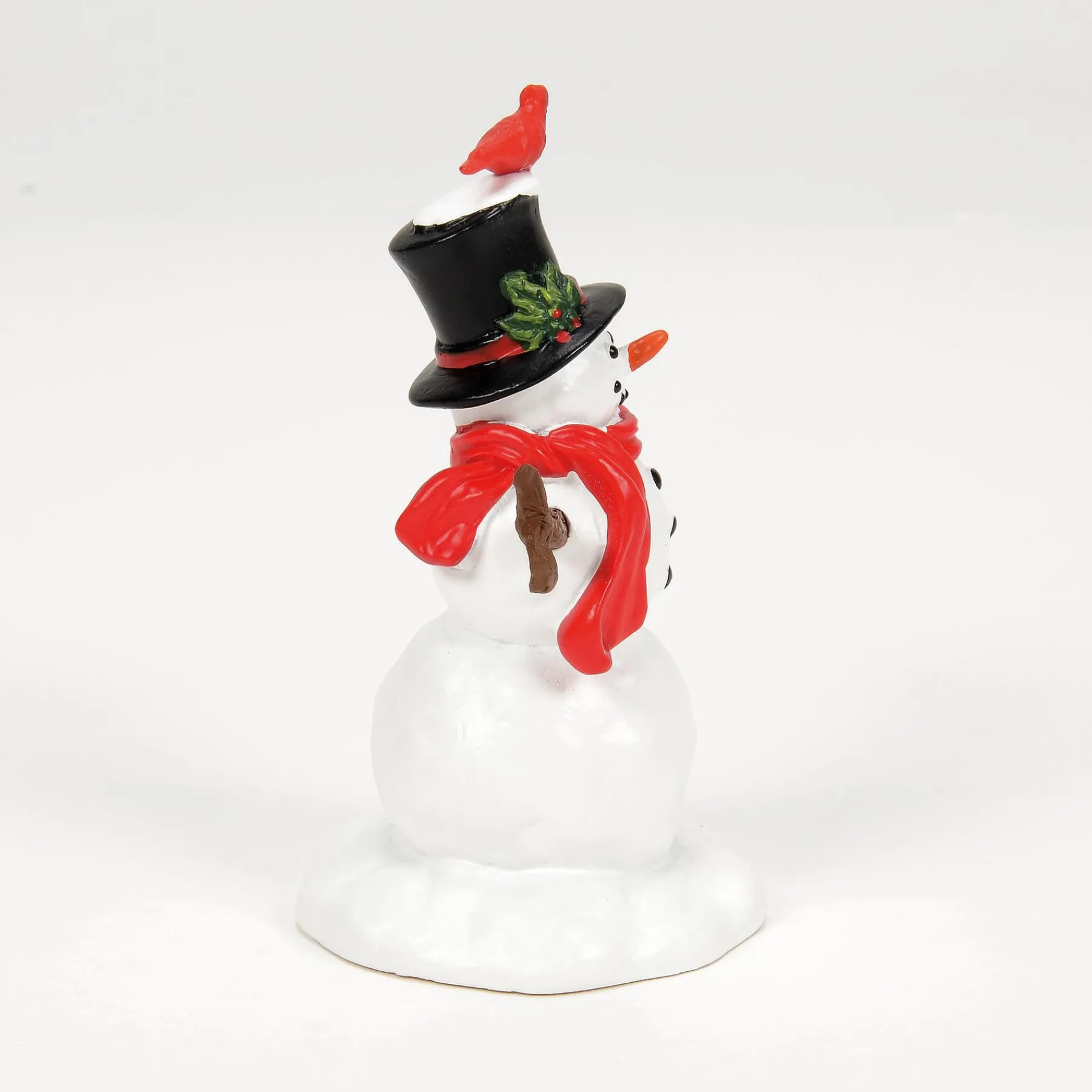 Department 56 Village Accessories>Cardinal Christmas Snowman