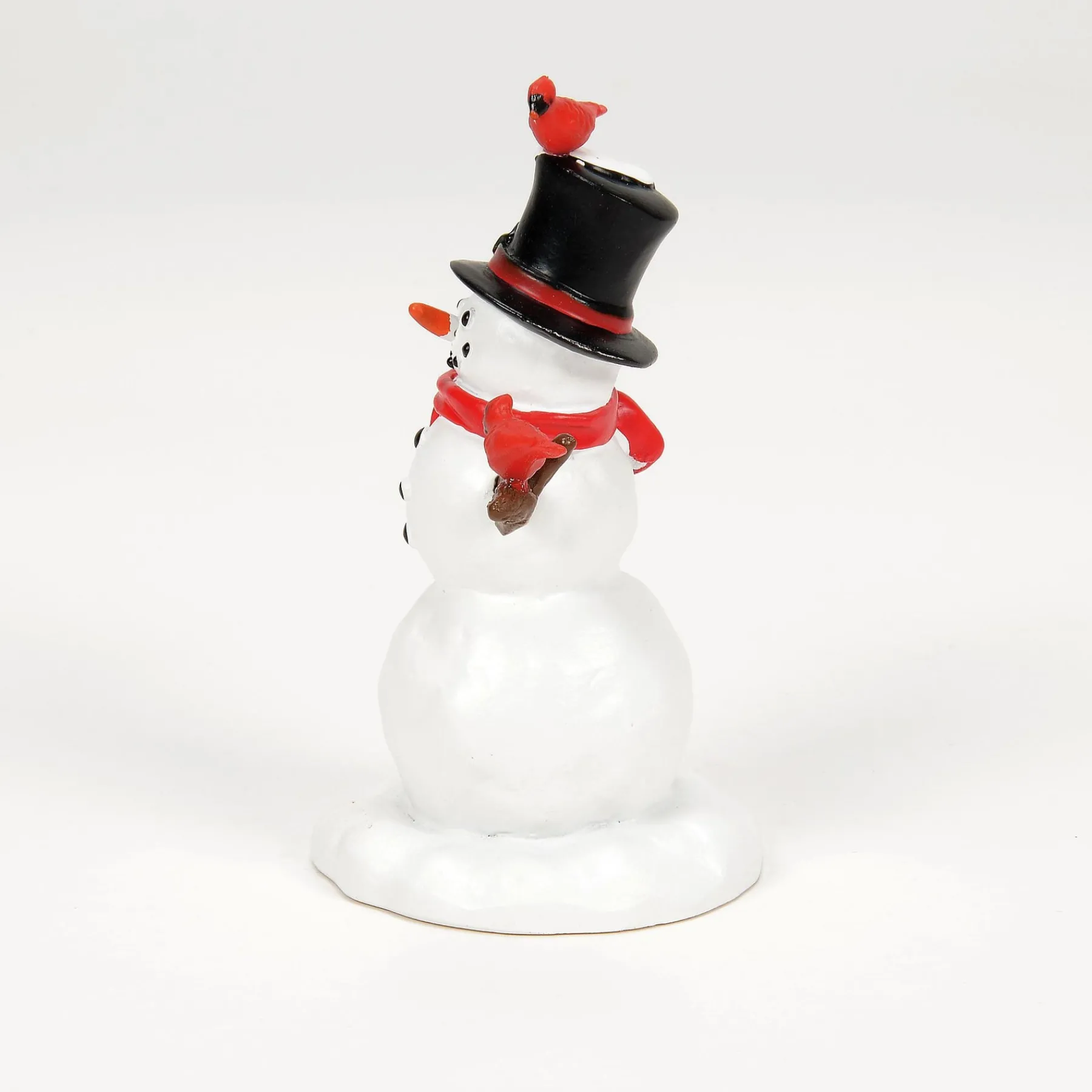 Department 56 Village Accessories>Cardinal Christmas Snowman