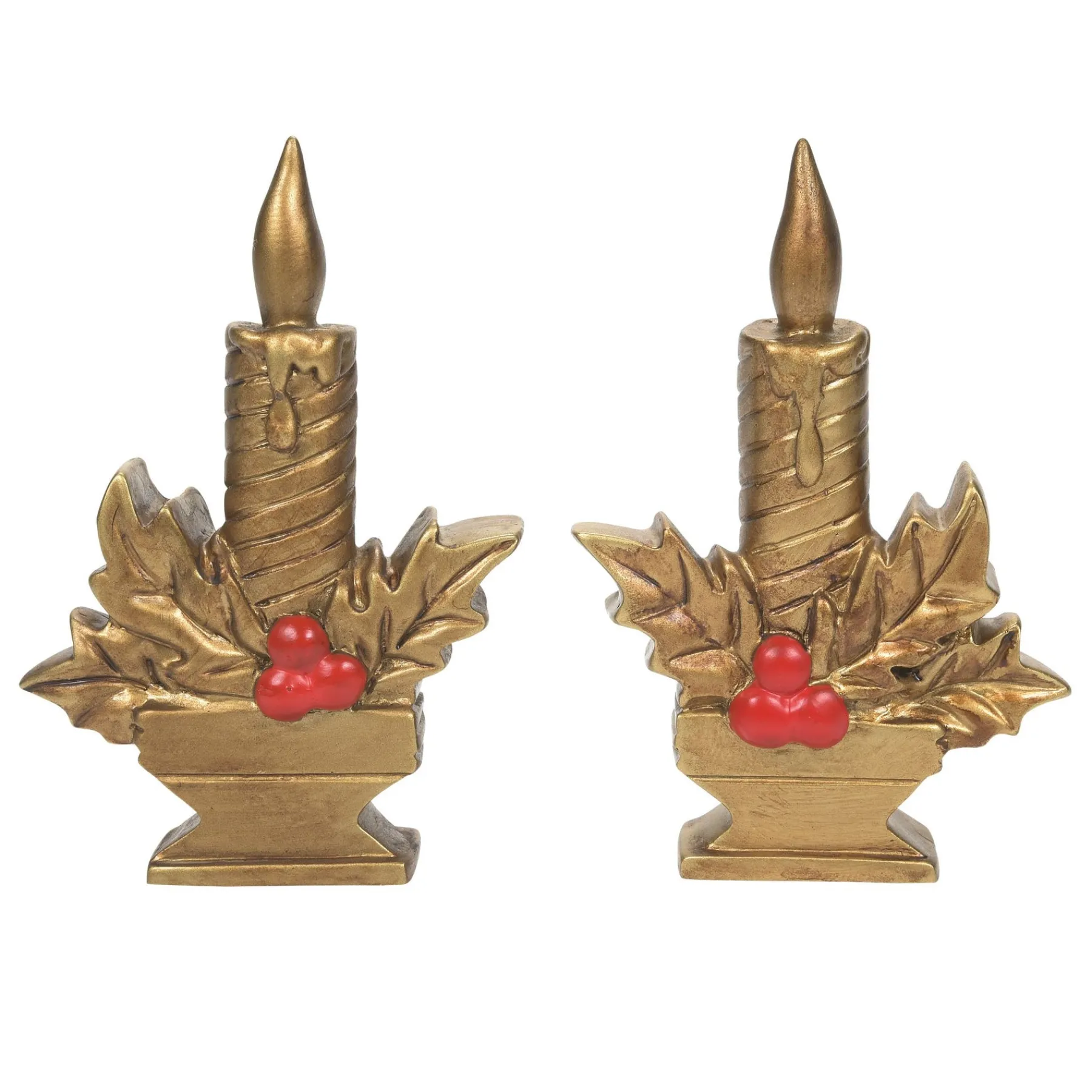 Department 56 Village Accessories>Candle Greetings St/2