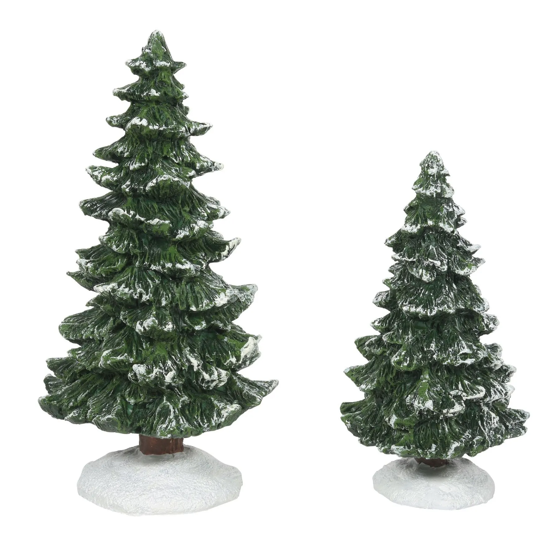 Department 56 Village Accessories>Christmas Spruces st/2