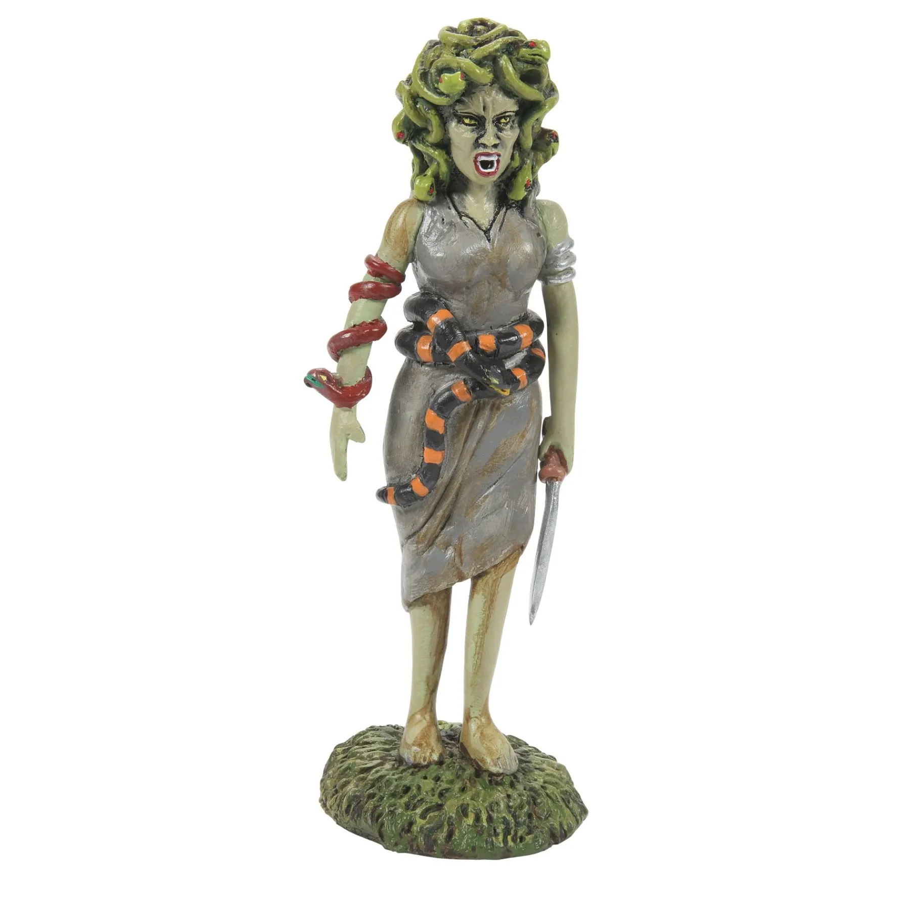 Department 56 Snow Village Halloween>Medusa, The Gorgon