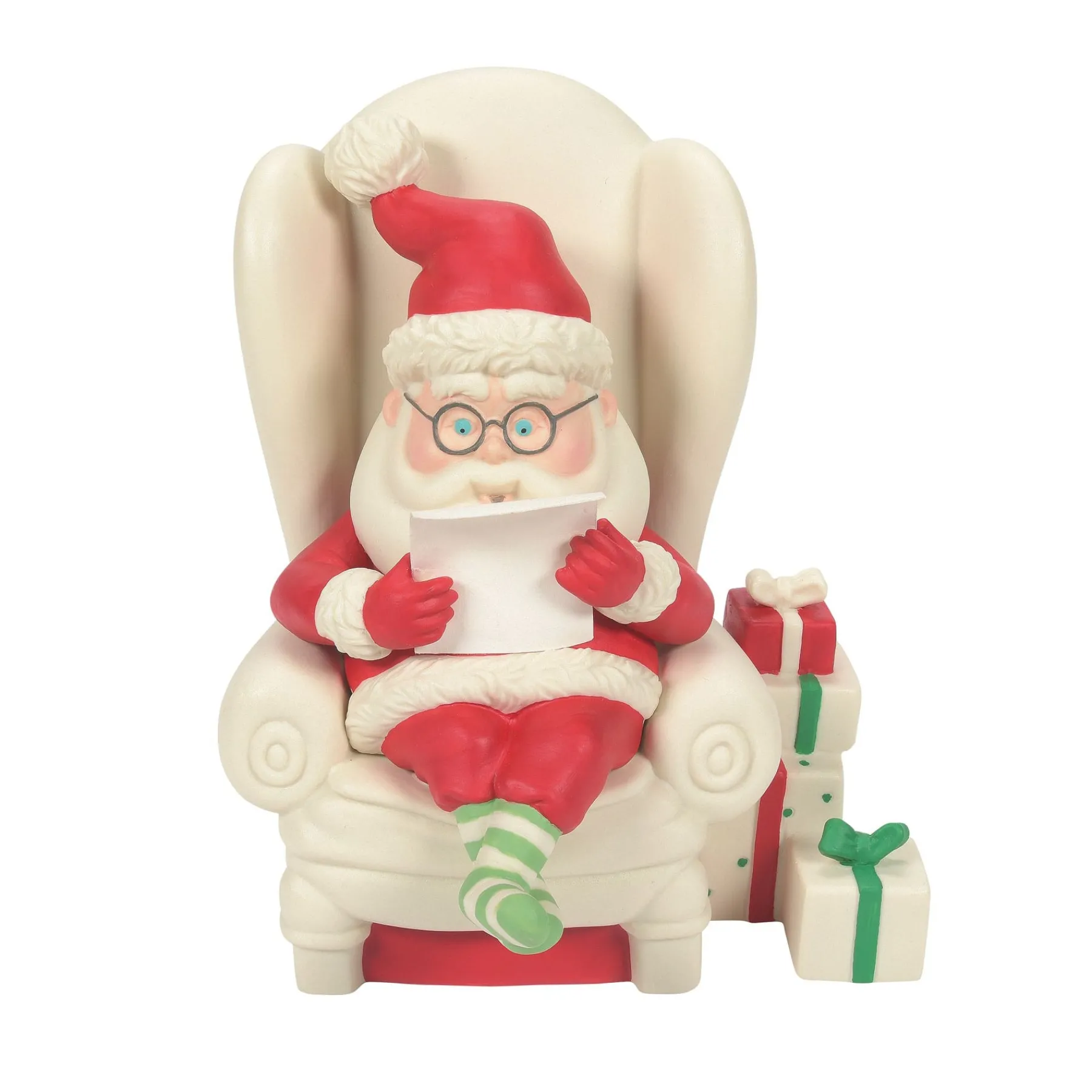 Department 56 Snowbabies Classic Collection>Santa's List