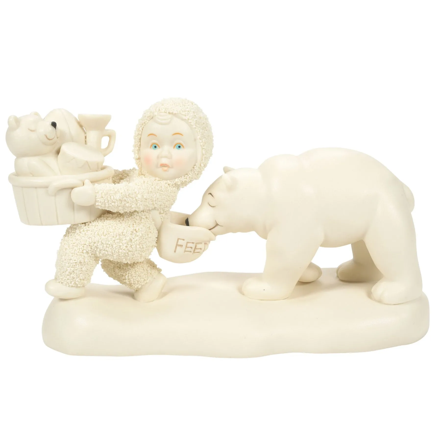 Department 56 Snowbabies Classic Collection>But First, Feed Me